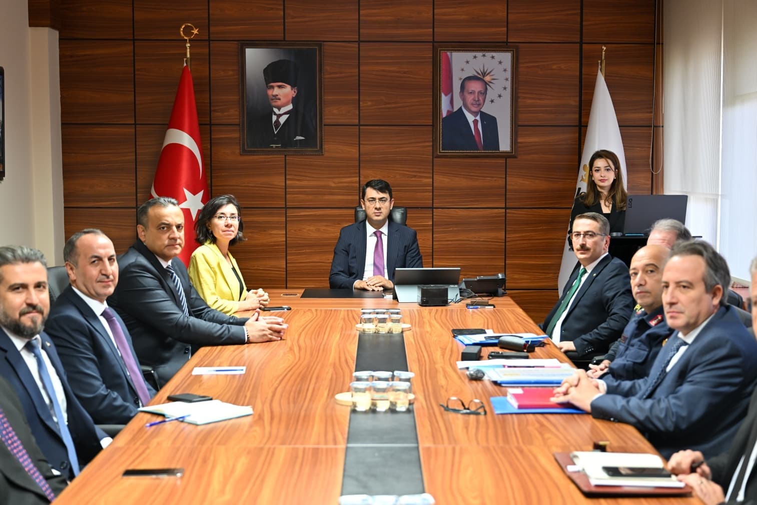 Uşak'ta Çocukların Eğitim Güvenliği İçin Kurumlar Arası İş Birliği Toplantısı Yapıldı