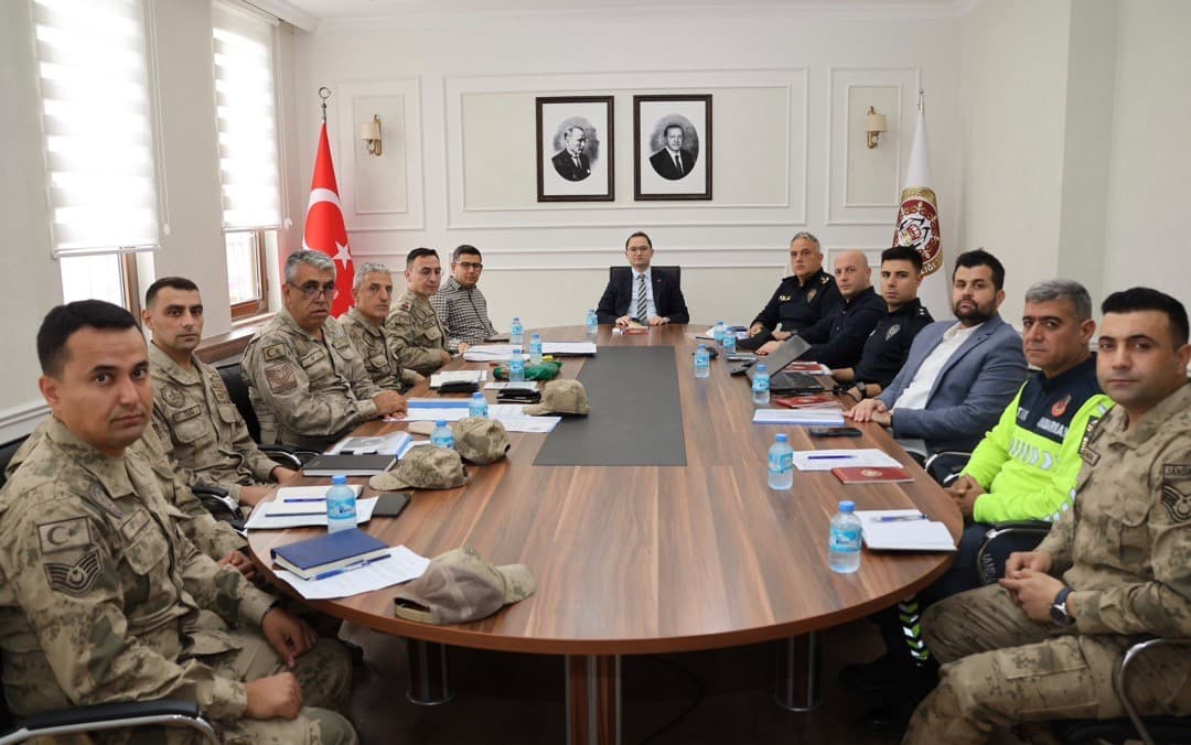 Kurtalan'da Güvenlik Durumu Değerlendirildi: Genişletilmiş Toplantı Yapıldı