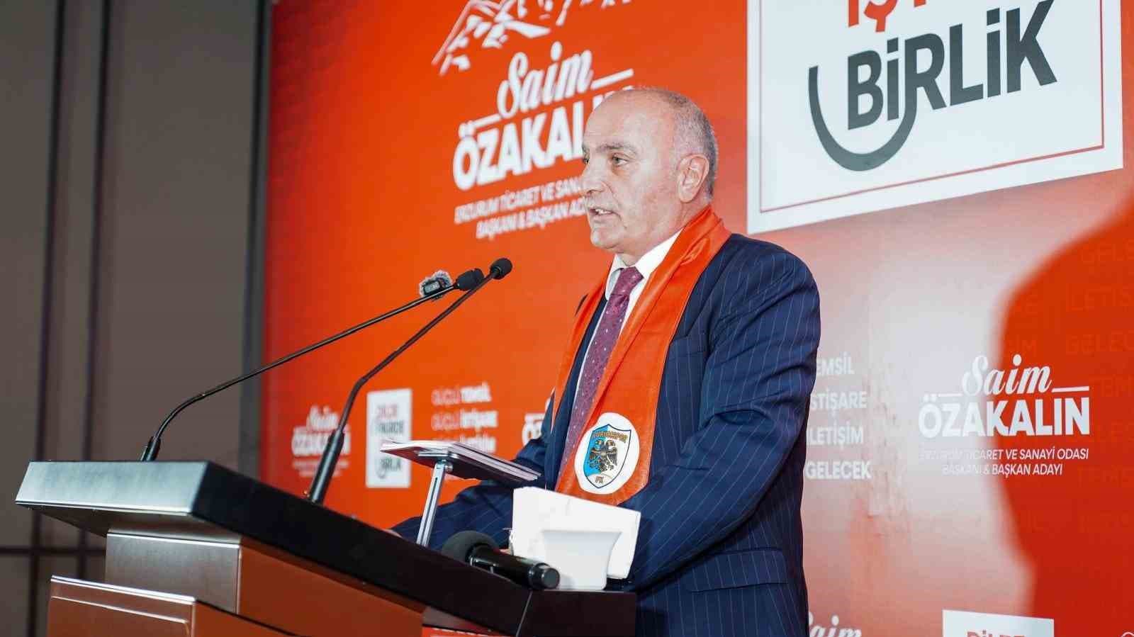 ETSO Başkanı Saim Özakalın Yeniden Adaylığı: 'Başladığımız İşleri Bitireceğiz'