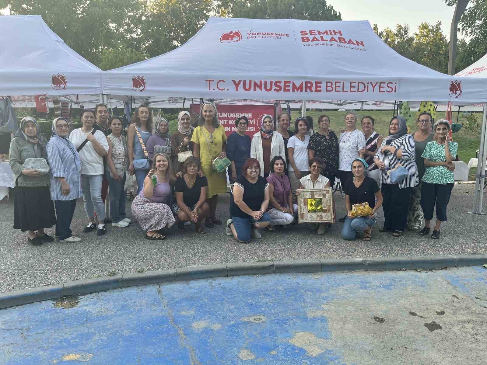 Kadınların El Emeği Ürünleri Gece Pazarında Sergileniyor