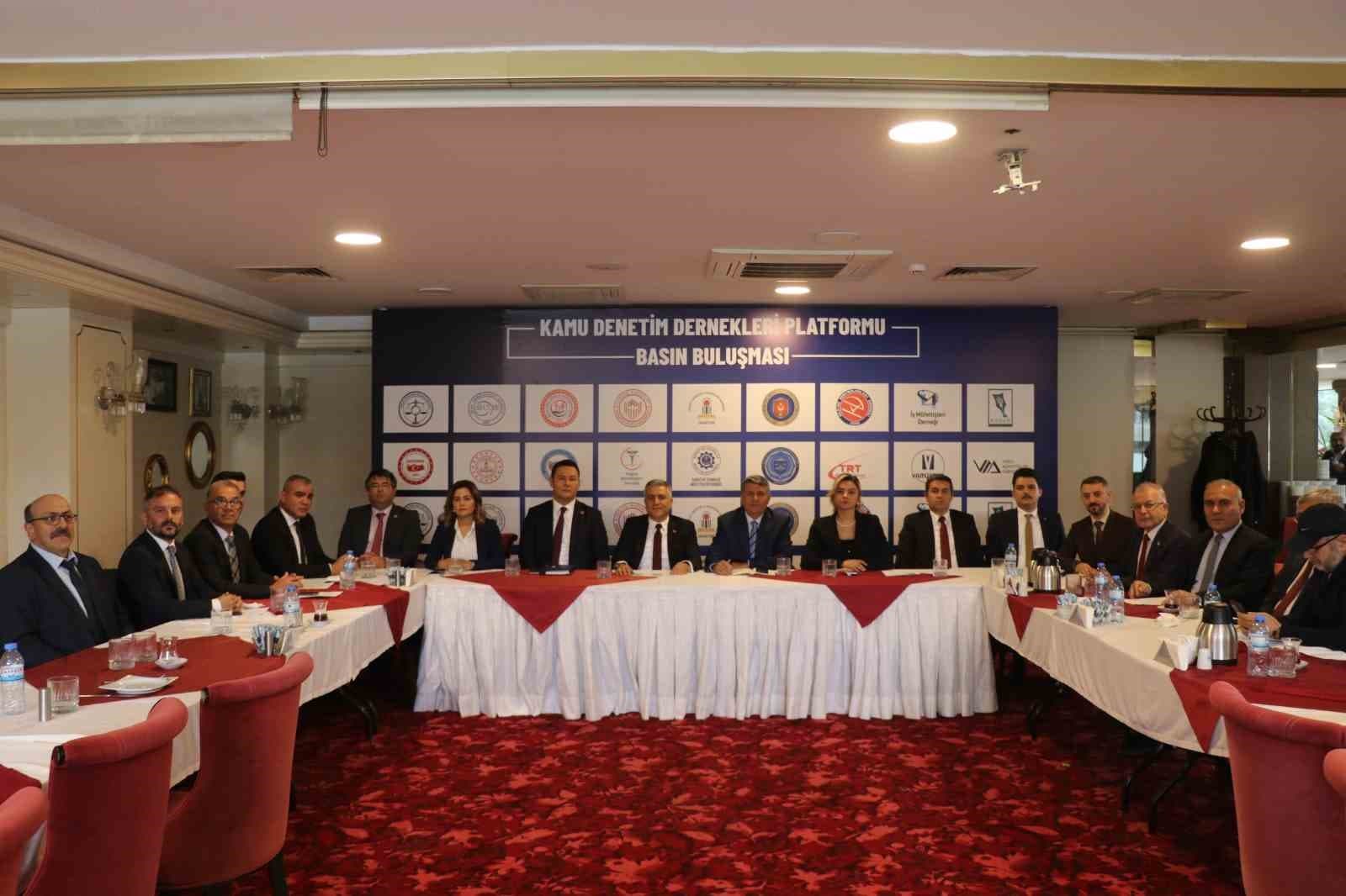 Kamu Denetimi Meslek Mensupları Hak Talebi: Demirtaş, 'Güçlü Denetim, Güçlü Yönetimin Temelidir'