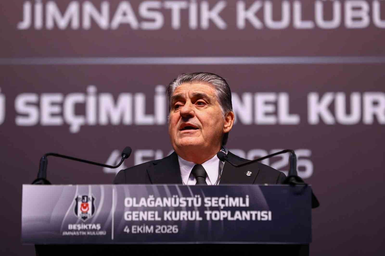 Beşiktaş Genel Kurulu'nda Serdal Adalı Yeniden Başkan Seçildi