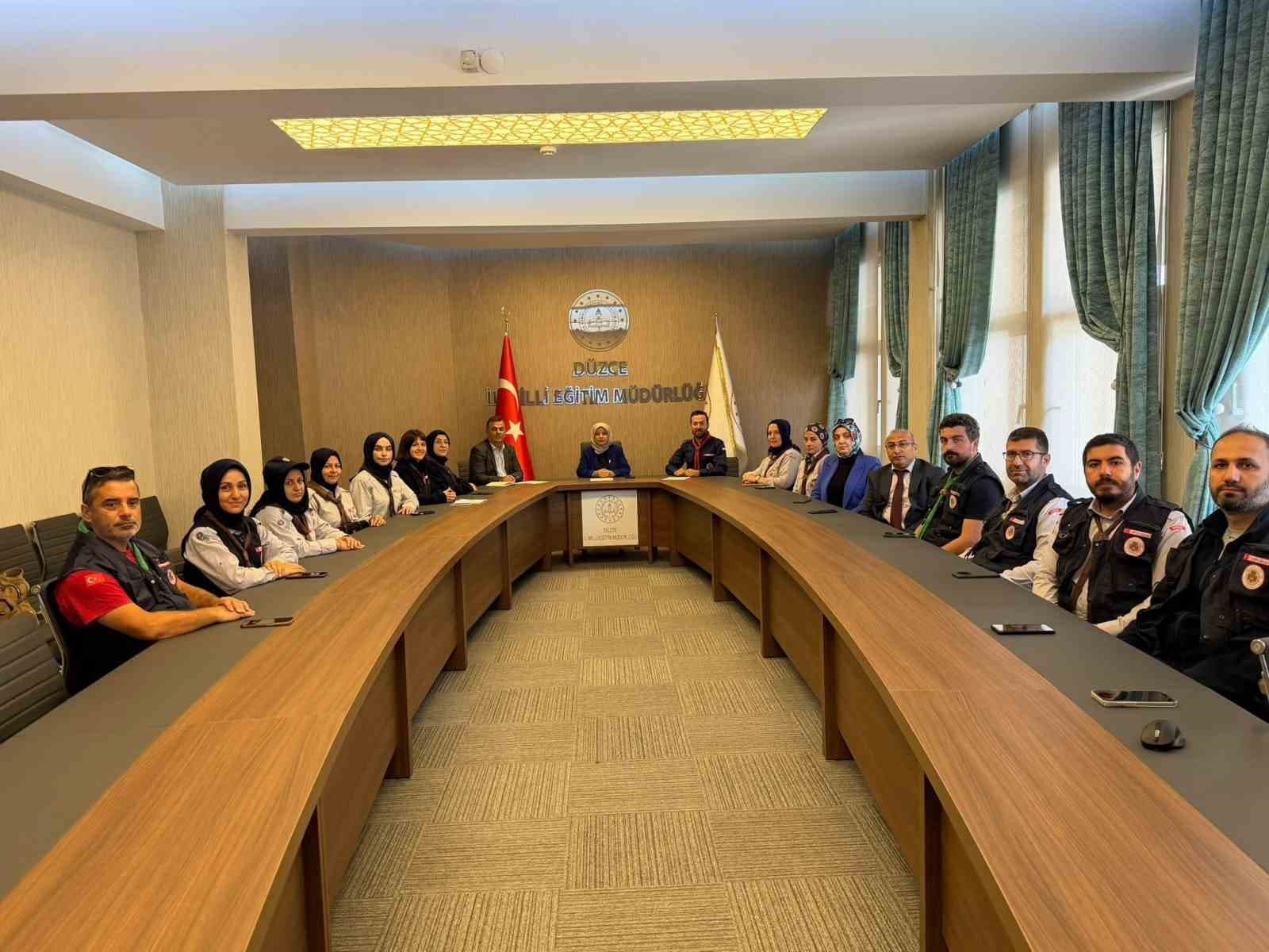 Düzce'de İzci Çalışmalar Değerlendirildi