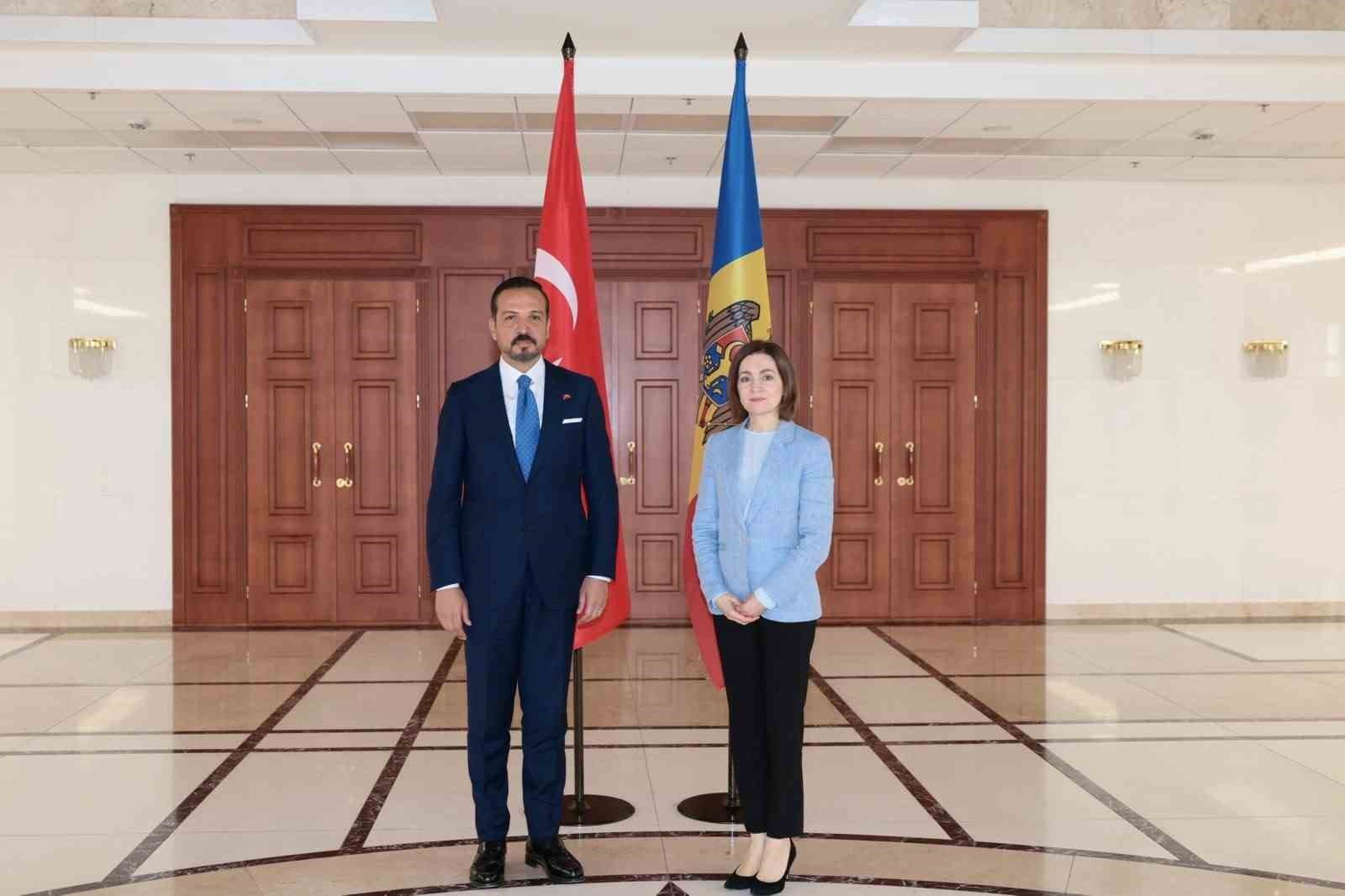 AK Parti Genel Başkan Yardımcısı Kürşad Zorlu, Moldova'da Cumhurbaşkanı Sandu ile Görüşme Yaptı