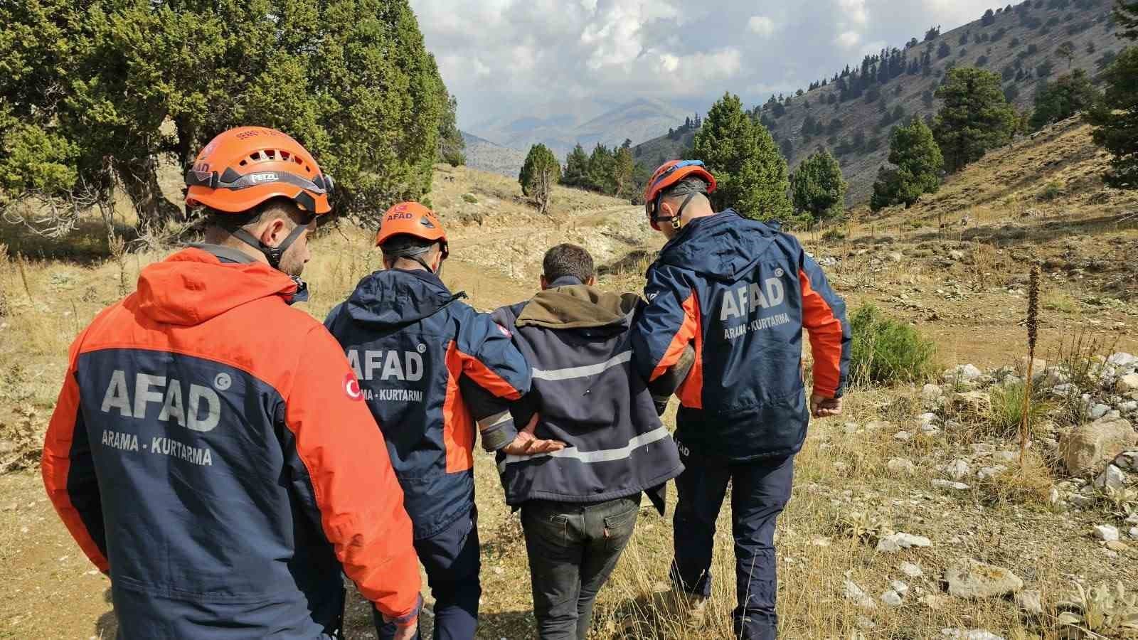 Kahramanmaraş Yaylasında Rahatsız Olan Çoban Kurtarıldı