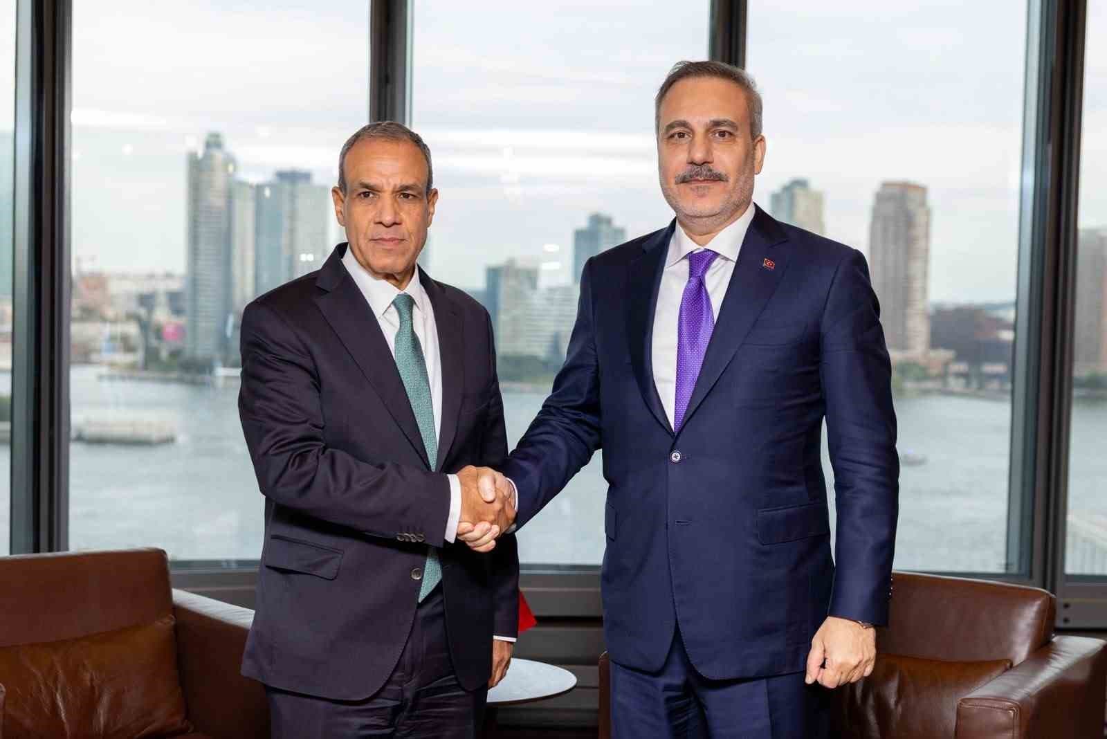 Dışişleri Bakanı Fidan, New York'ta Mısır Dışişleri Bakanı Badr Abdelatty ile Görüşme Gerçekleştirdi
