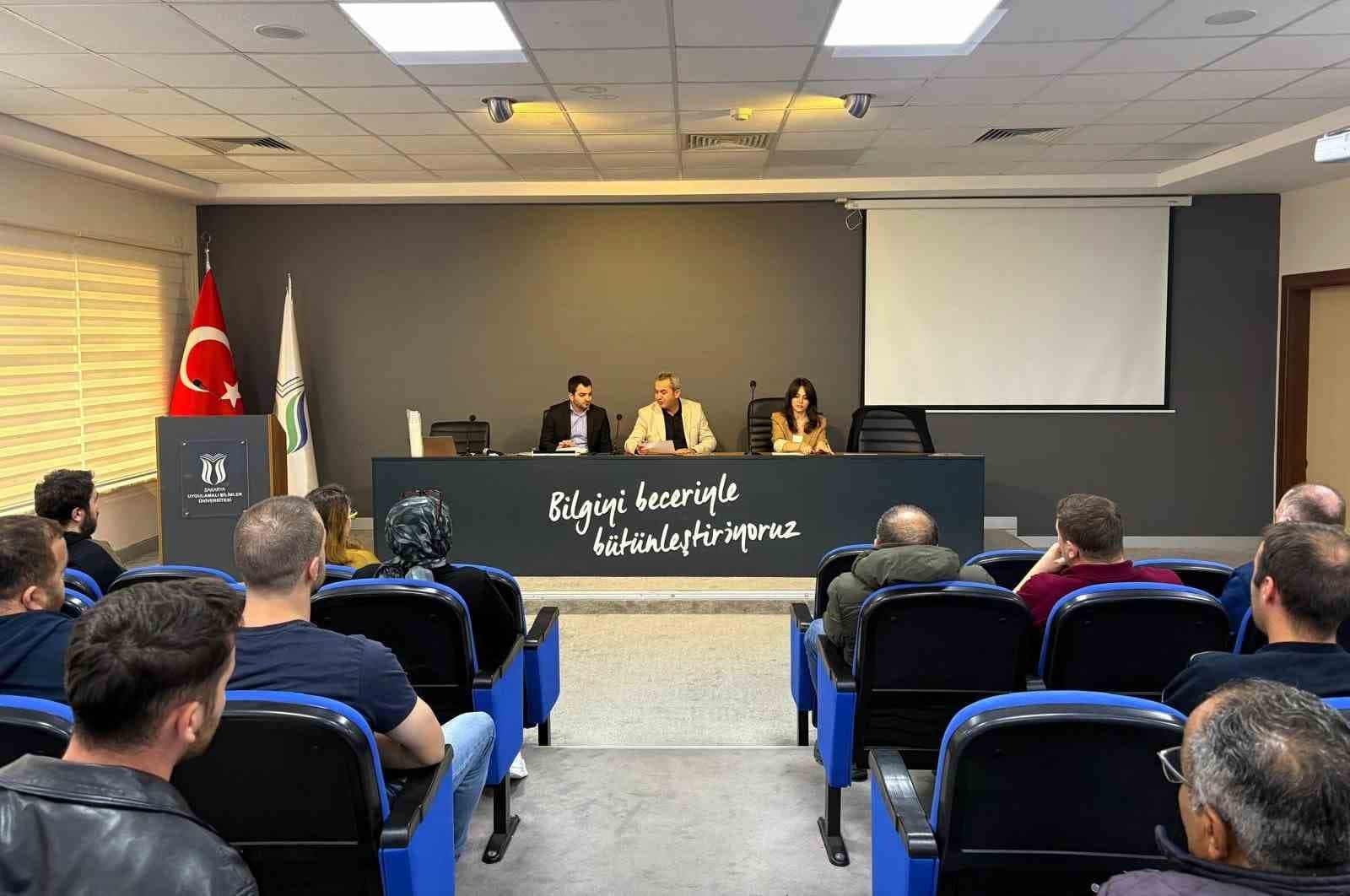 SUBÜ, Yemekhane Personeline Bilgilendirme Semineri Verdi