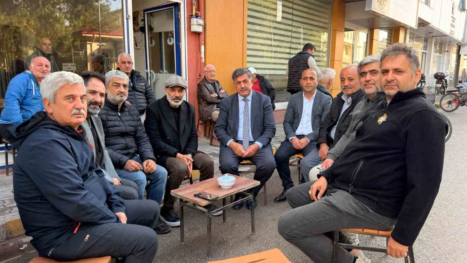 Erzincan Belediye Başkanı Aksun, Vatandaşlarla Görüşme Yaptı