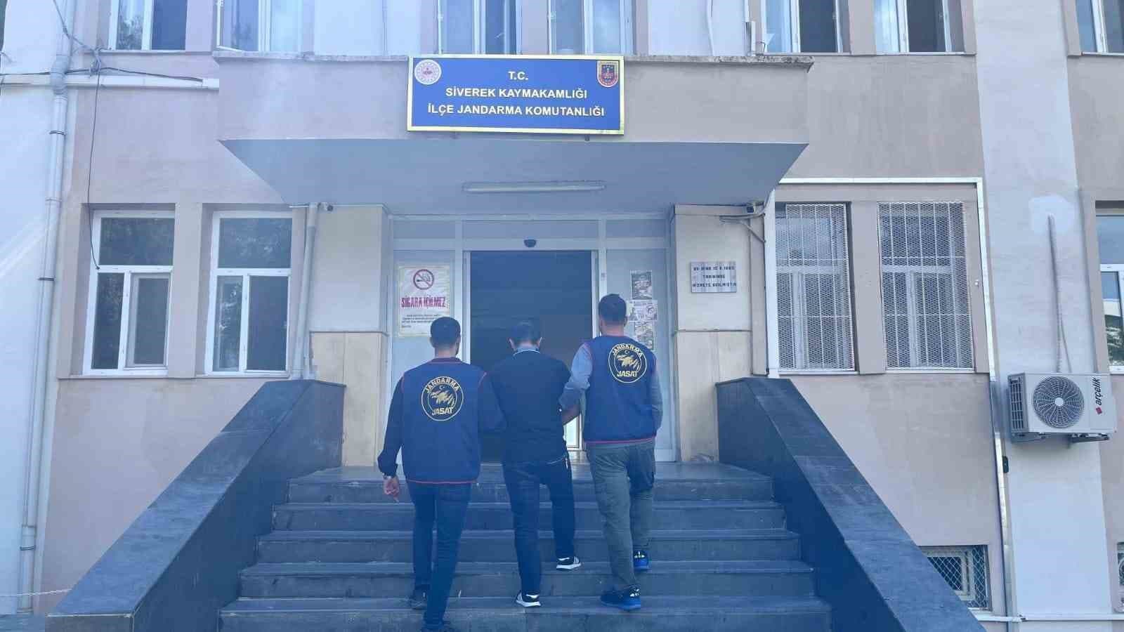 Siverek’te tel hırsızı yakalandı