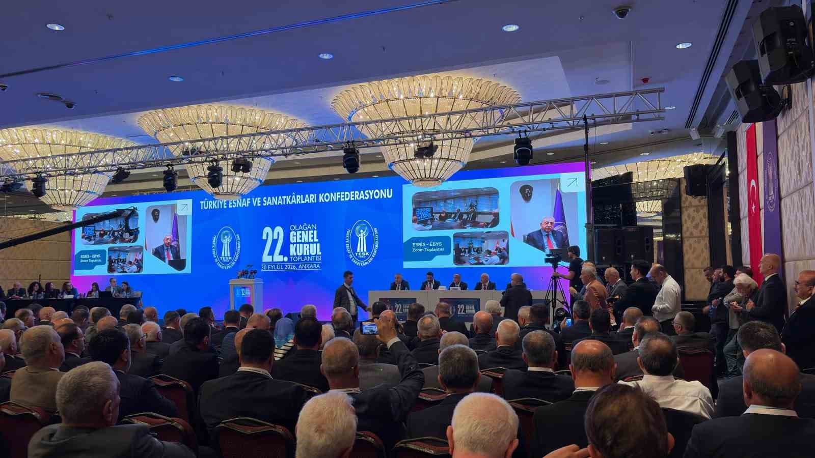 TESK 22. Olağan Genel Kurulu'nda Aday Durumu Değişti: Mehmet Yiğiner Tek Aday