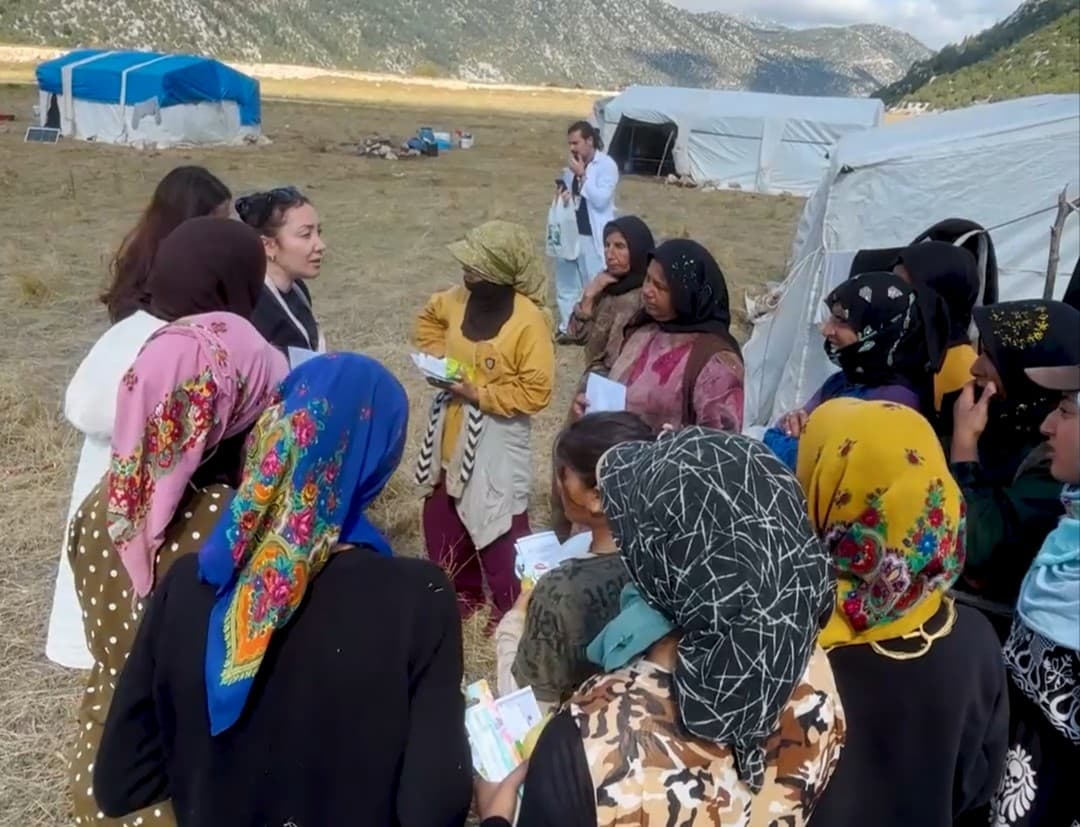 Derebucak'ta Mevsimlik Tarım İşçileri İçin Sağlık Hizmetleri Uygulandı