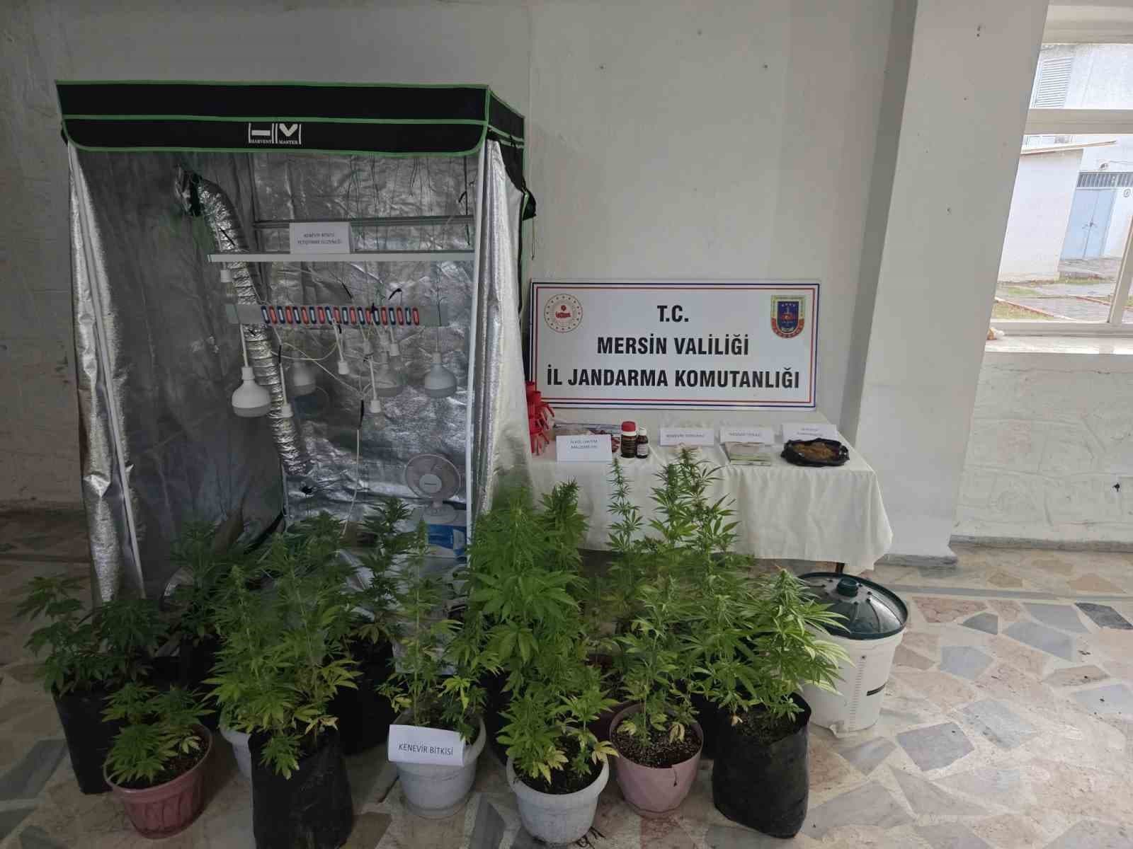 Evde özel bölme çıktı: Uyuşturucu üreten şüpheliler yakalandı