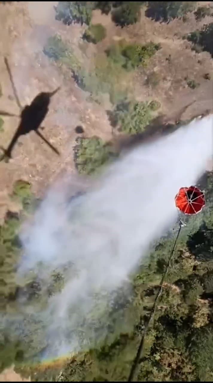 Sındırgı Orman Yangınına Çok Kanallı Müdahale: 6 Uçak, 6 Helikopter ve 45 Arazoz Kullanıldı