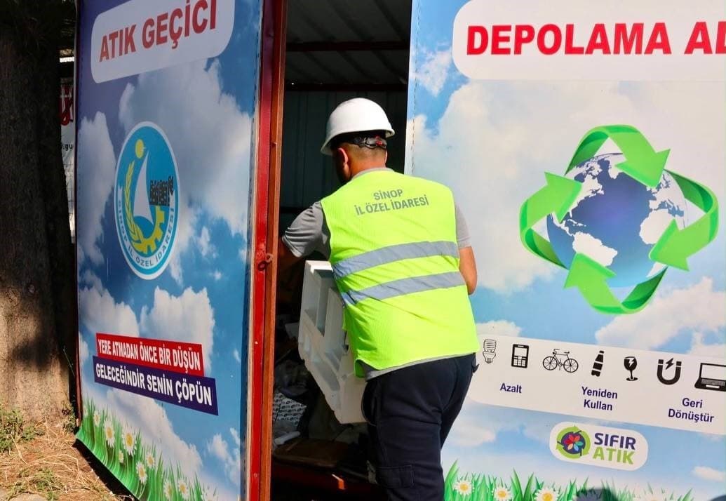 Sinop İl Özel İdaresi, Atık Yönetiminde Sıfır Atık Stratejisini Uyguluyor