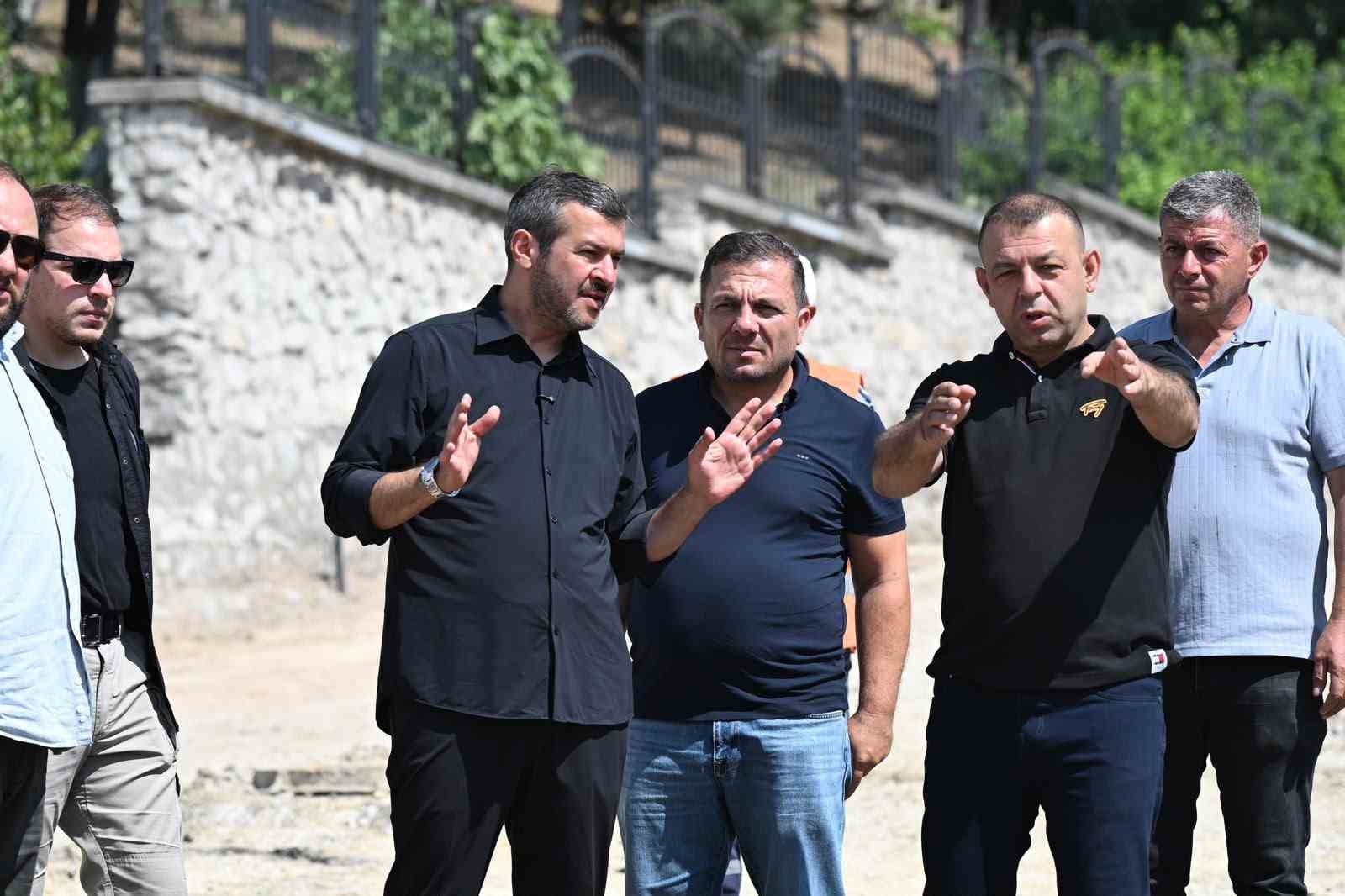 Başkan Çetinkaya, Karabük'teki Kritik Altyapı Çalışmalarını Yerinde Kontrol Etti