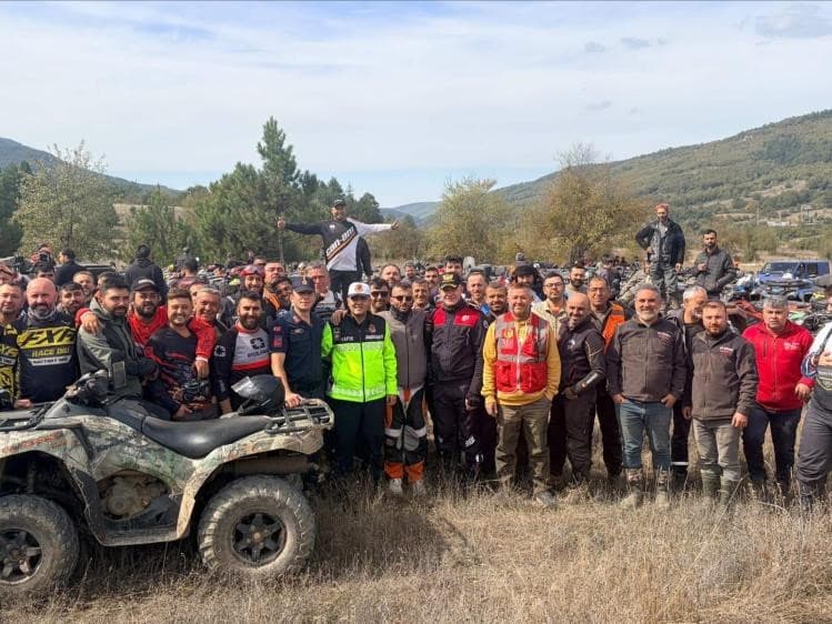 Bilecik'te ATV Buluşması: Bozüyük'te 100 Araç Toplandı