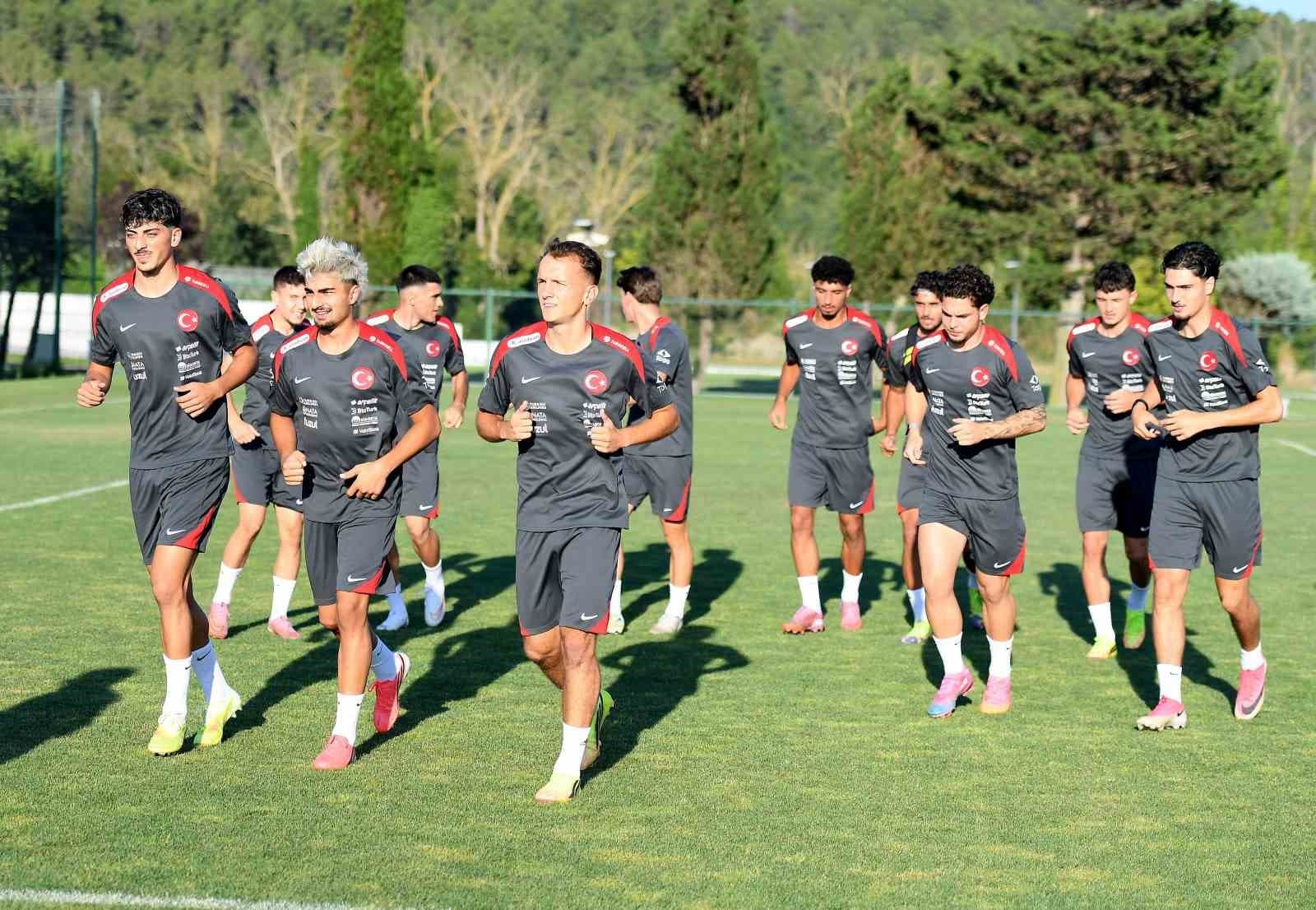 U20 Milli Takımı, 2026 Akdeniz Oyunları İçin Riva'da Hazırlıklarına Başladı