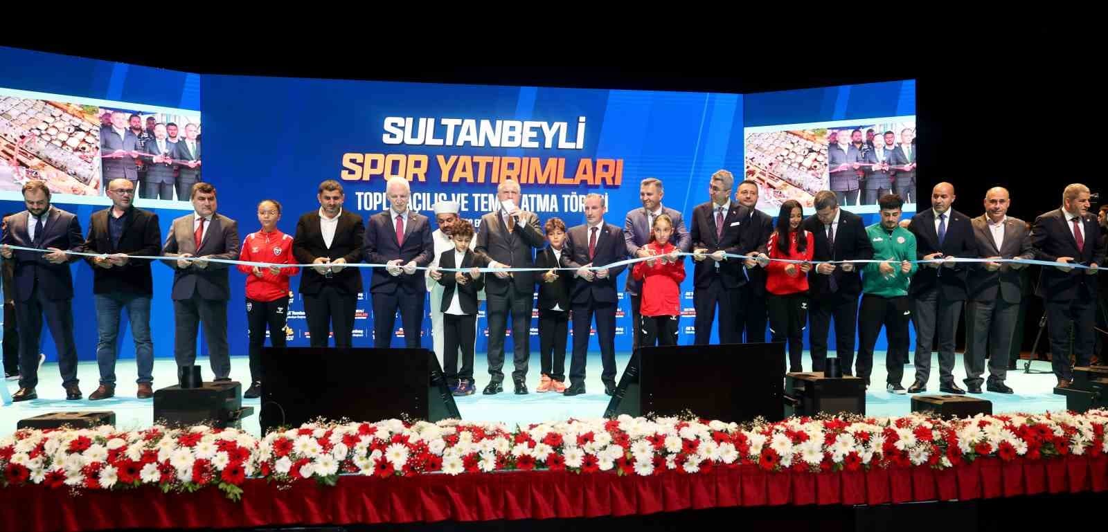 Sultanbeyli'de Büyük Spor Projeleri: Açılış ve Temel Atma Törenleri Yapıldı
