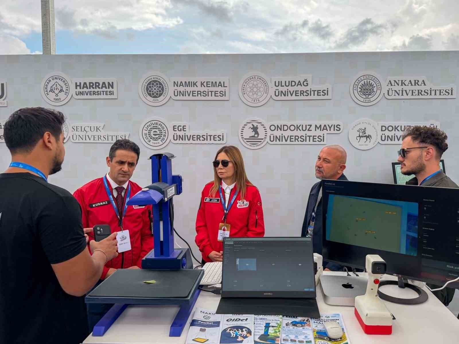 Rektör Aydın, TEKNOFEST'te Otonom Çiftliği İnceledi: OMÜ'de Benzer Sistem Kurulacak