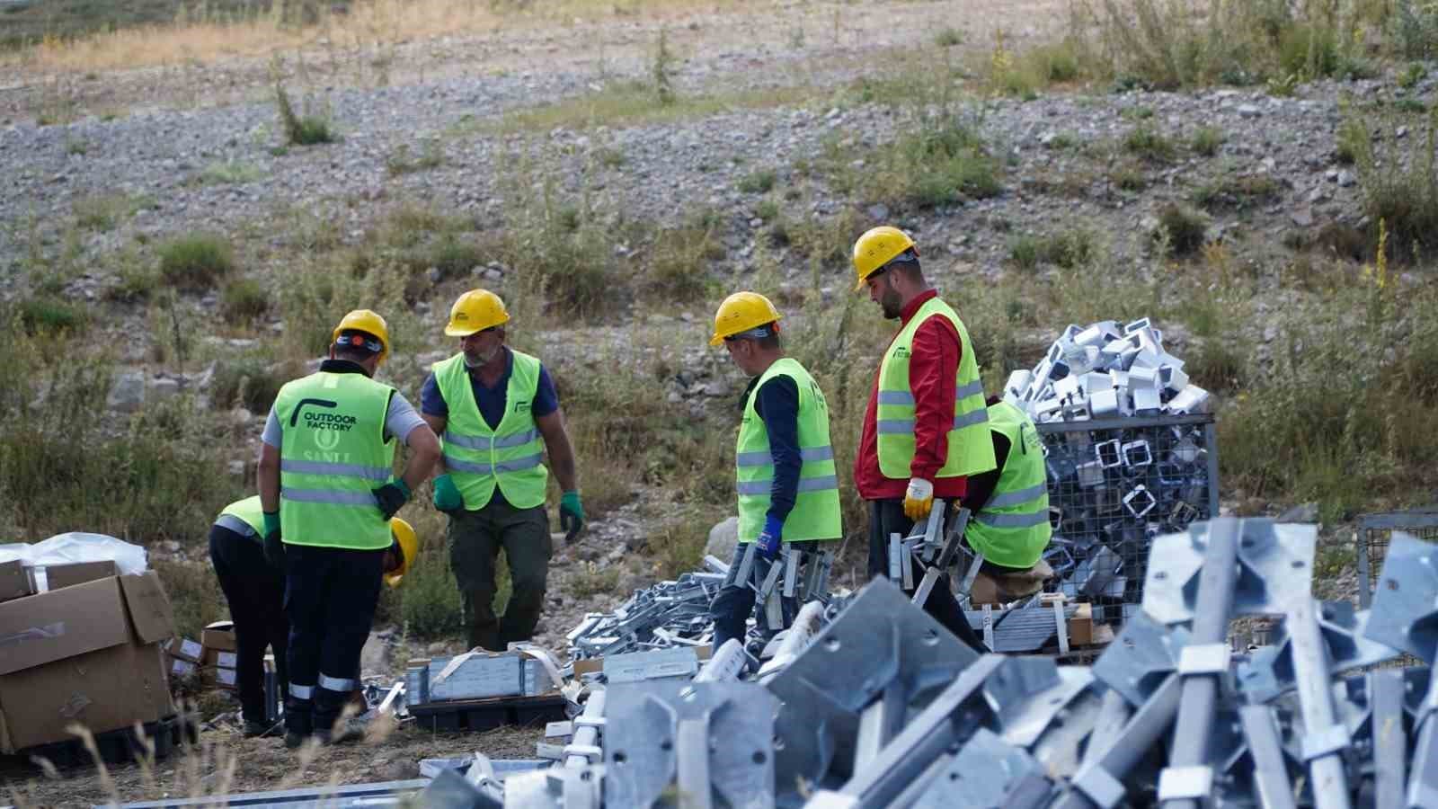 Erciyes'te Türkiye'nin En Uzun Dağ Kızakları Projesi İçin Çalışmalar Yoğunlaştı