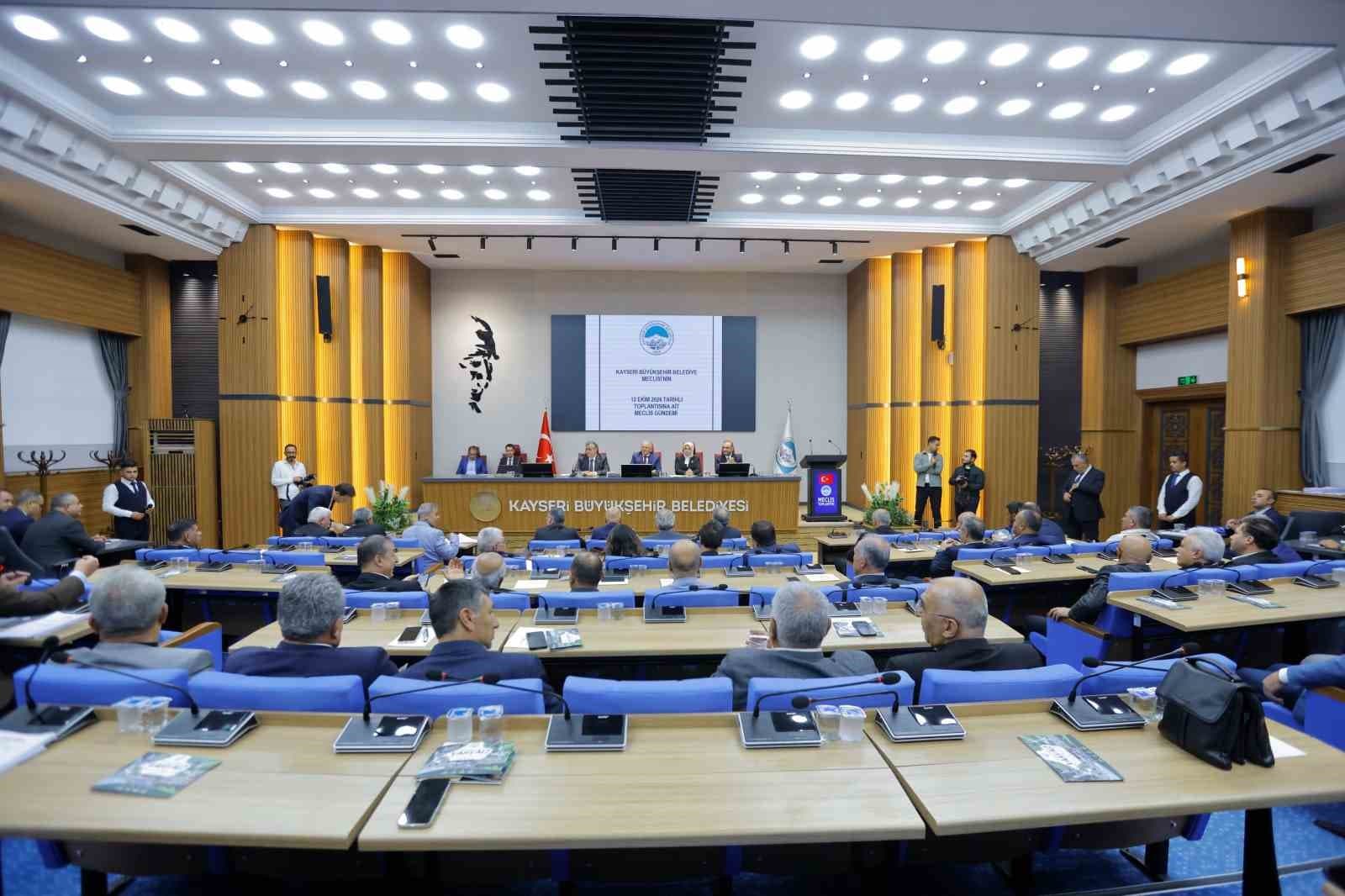Kayseri Büyükşehir Meclisi'nde 94 Gündem Maddesi Karara Bağlandı
