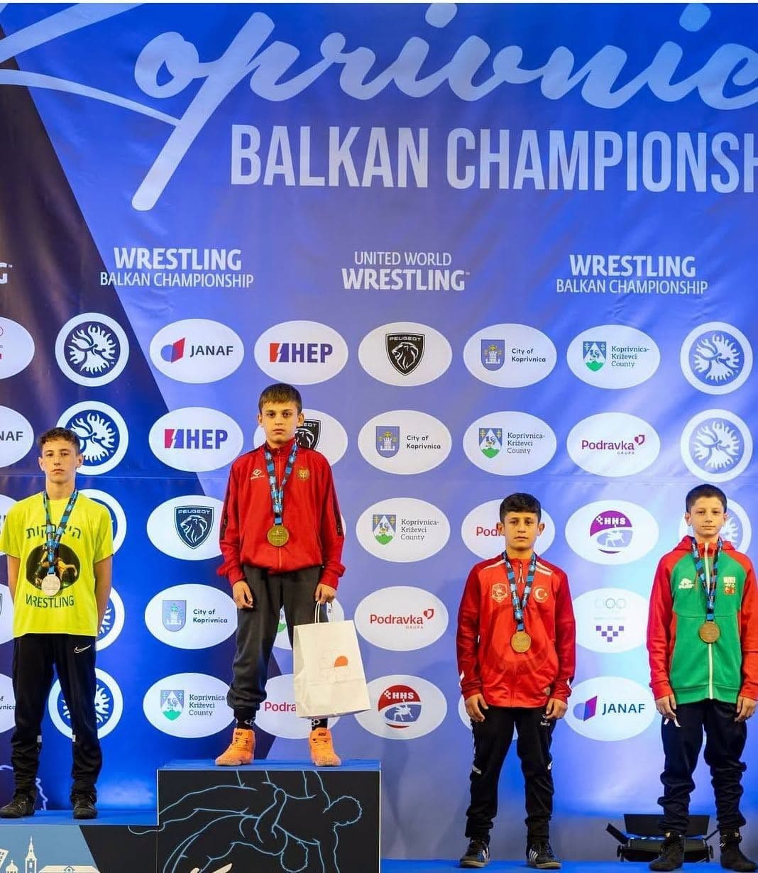 Erzincanlı Güreşçi Balkan Şampiyonası'nda Bronz Madalya Elde Etti