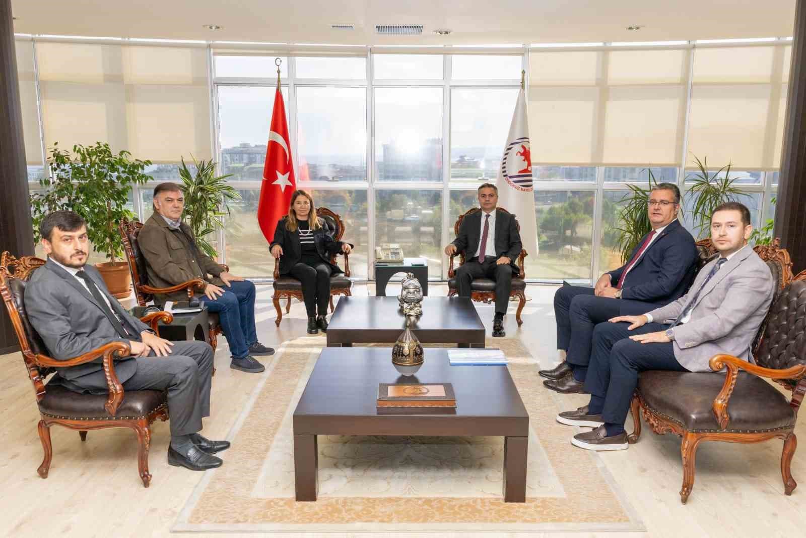 OMÜ ve Bafra Arasında İş Birliği Potansiyelleri Görüşüldü