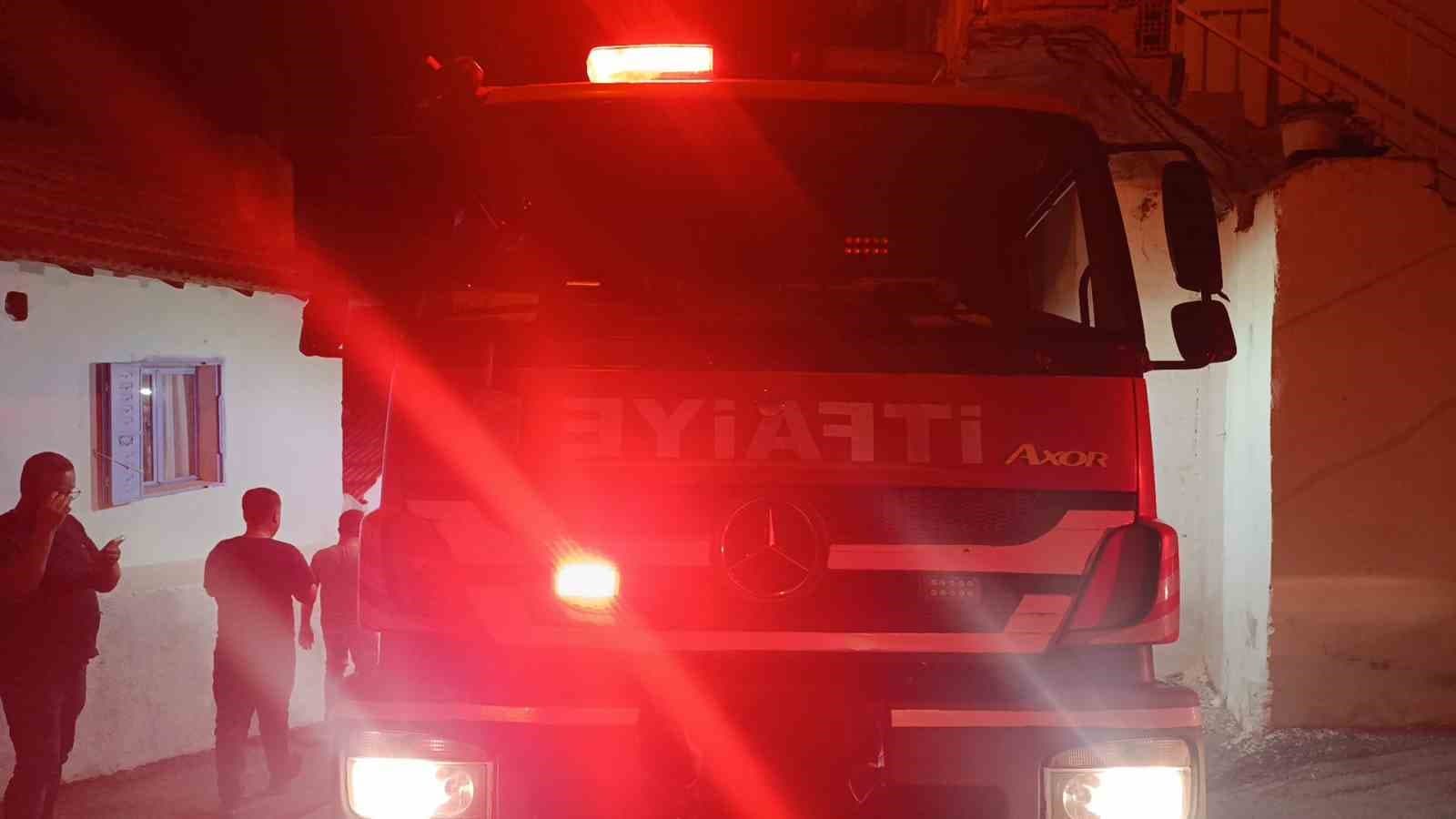Söke'de Tarım Alanında Yangın Çıktı