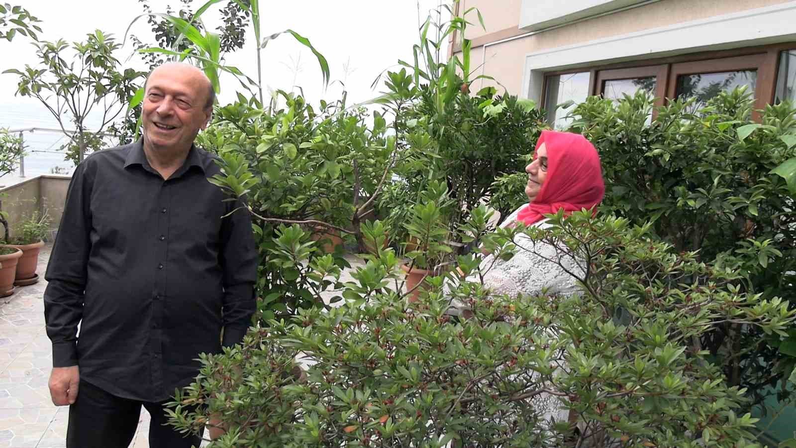 102 Saksı ile Balkonları Botanik Bahçeye Dönüştürdüler