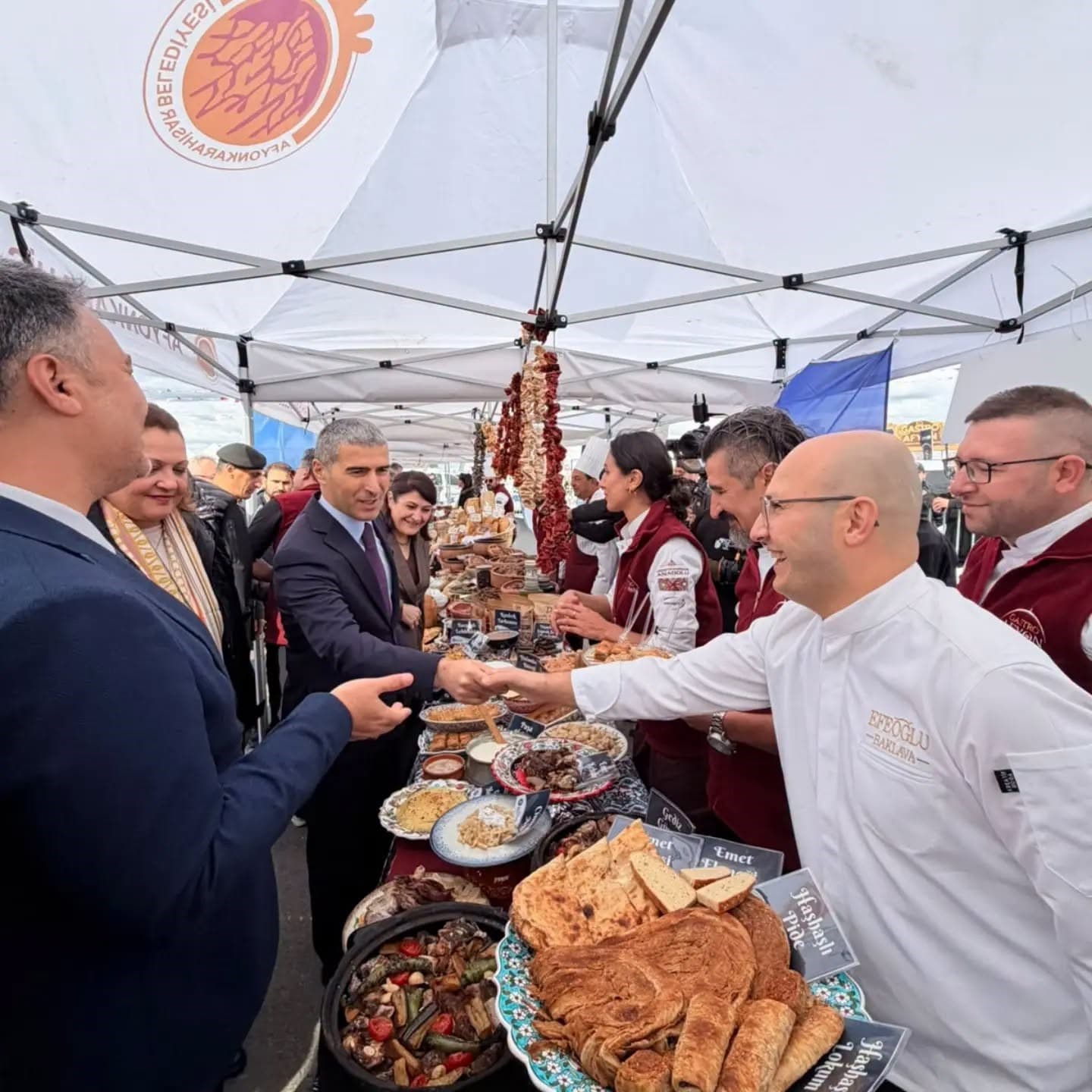 Kütahya'nın Coğrafi İşaretli Ürünleri Afyon Gastronomi Festivali'nde Sergilendi
