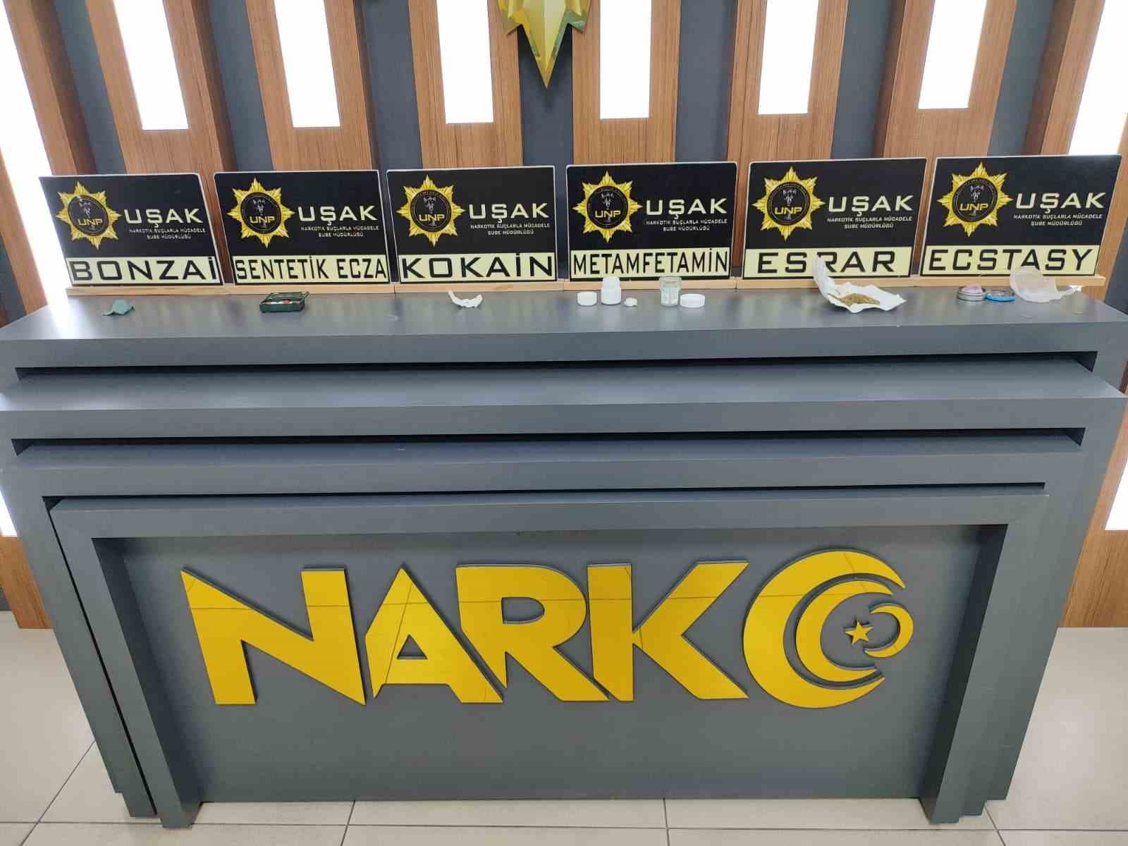 Uşak'ta Uyuşturucu Operasyonu: 14 Şüpheli Tutuklandı
