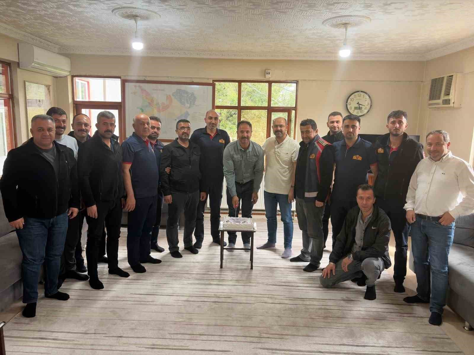 Başkan Kavaklıgil, İtfaiye Haftası Etkinlikleri Kapsamında İtfaiye Personelini Ziyaret Etti