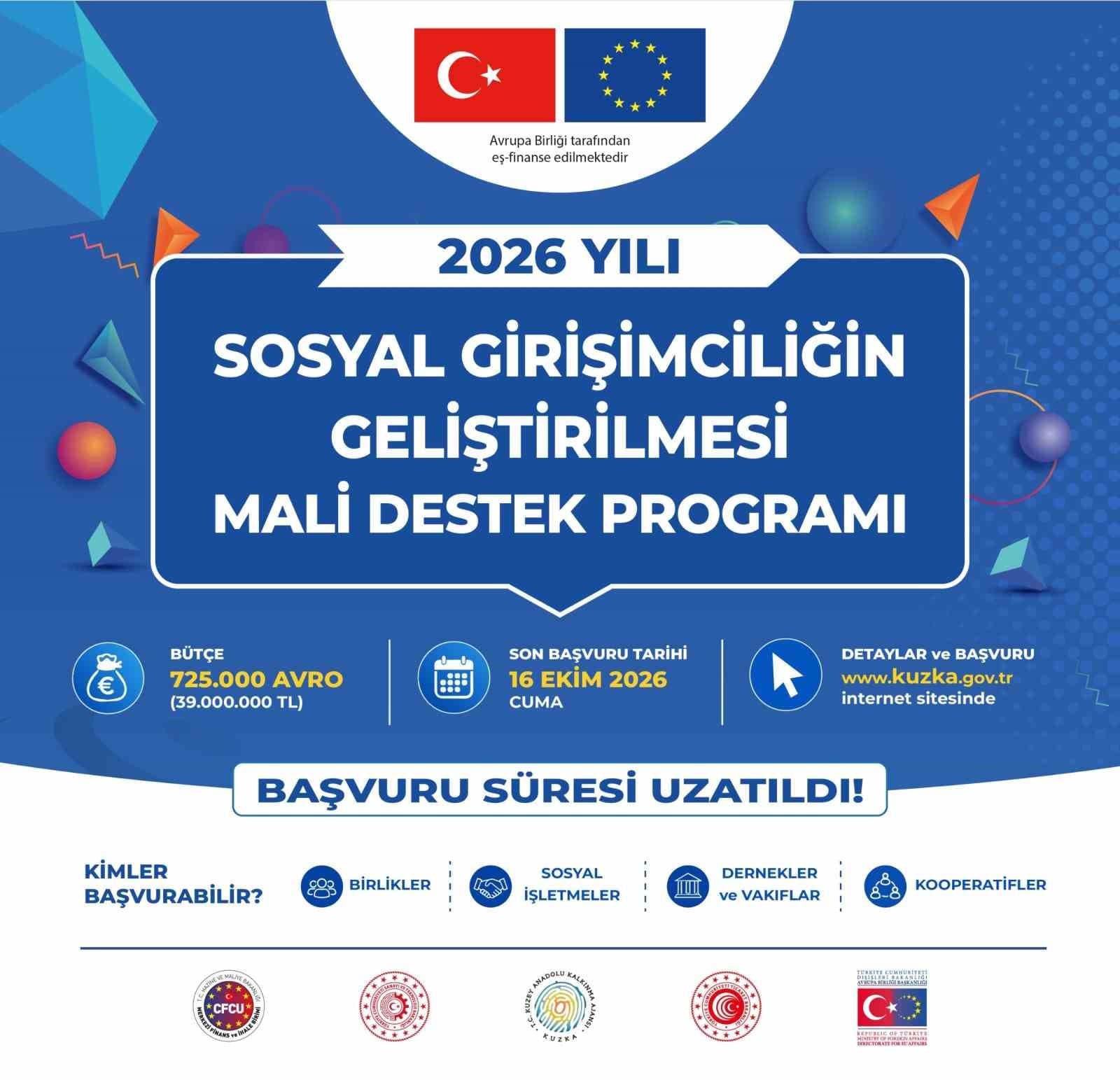 SOSGİP Mali Destek Programı Başvuruları İçin Son Tarih 16 Ekim'e Çekildi