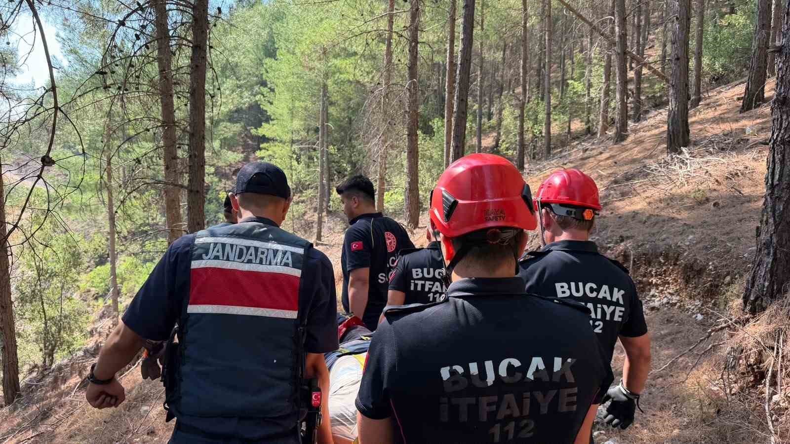 Burdur'da Dağlık Alanda Kayalık Kazası: Vatandaş Ekiplerin Müdahalesiyle Kurtarıldı