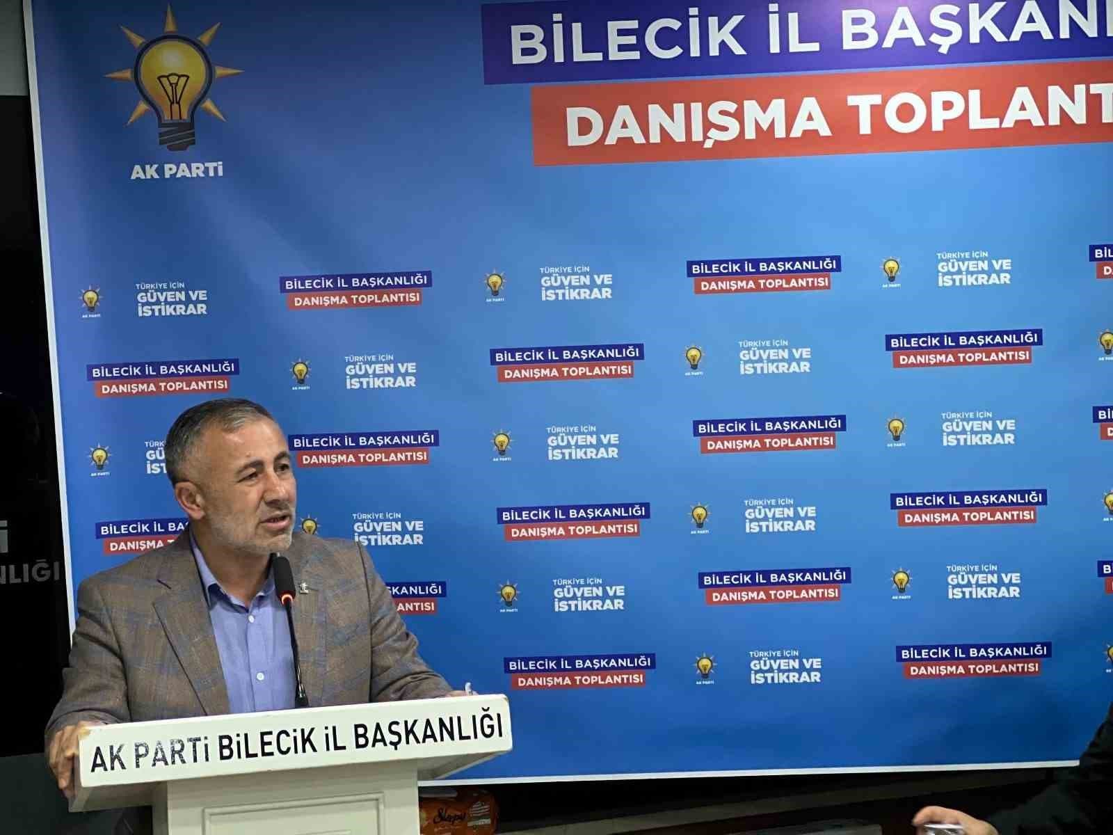AK Parti Bilecik'te Daraltılmış İl Danışma Meclisi Toplantısı Yapıldı