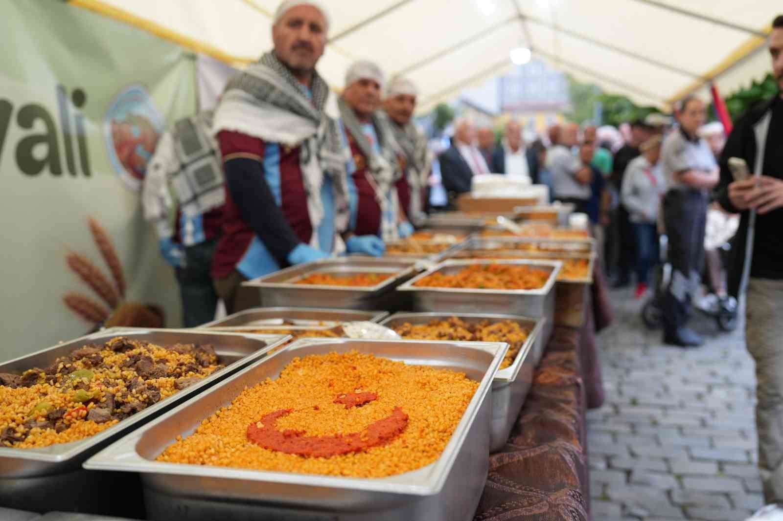 Trabzon'da Bulgur Festivali Gerçekleştirildi