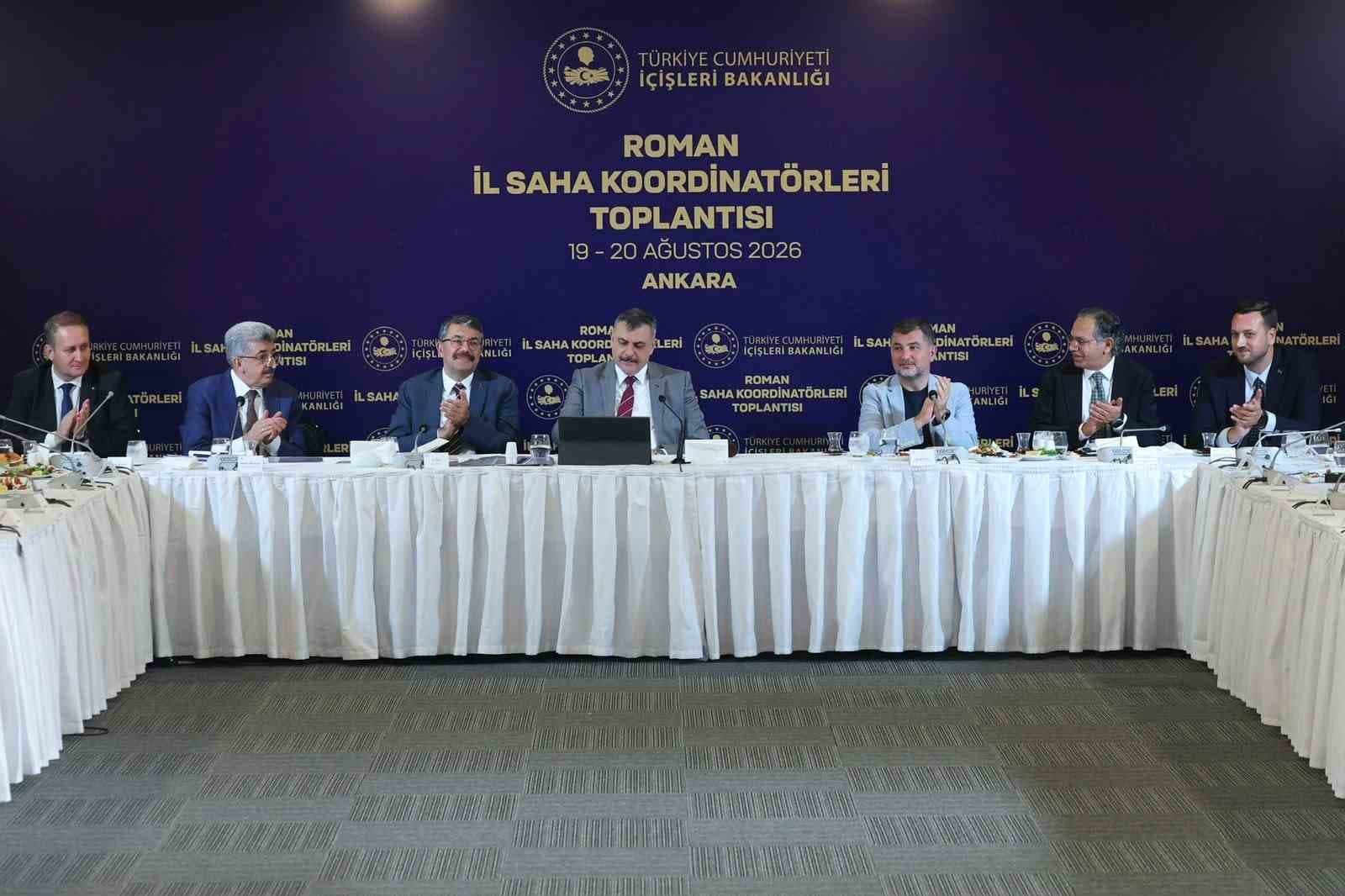 Bakan Çiftçi, Roman Koordinasyonunda Sürekliliğe ve Kurumlar Arası İşbirliğine Vurgu Yaptı
