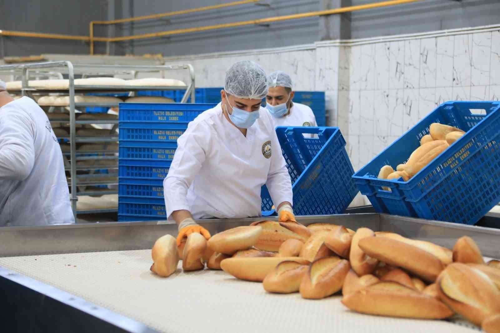 Elazığ'da Günlük 20 Bin Ekmek Üretimi Süreklilik Gösteriyor