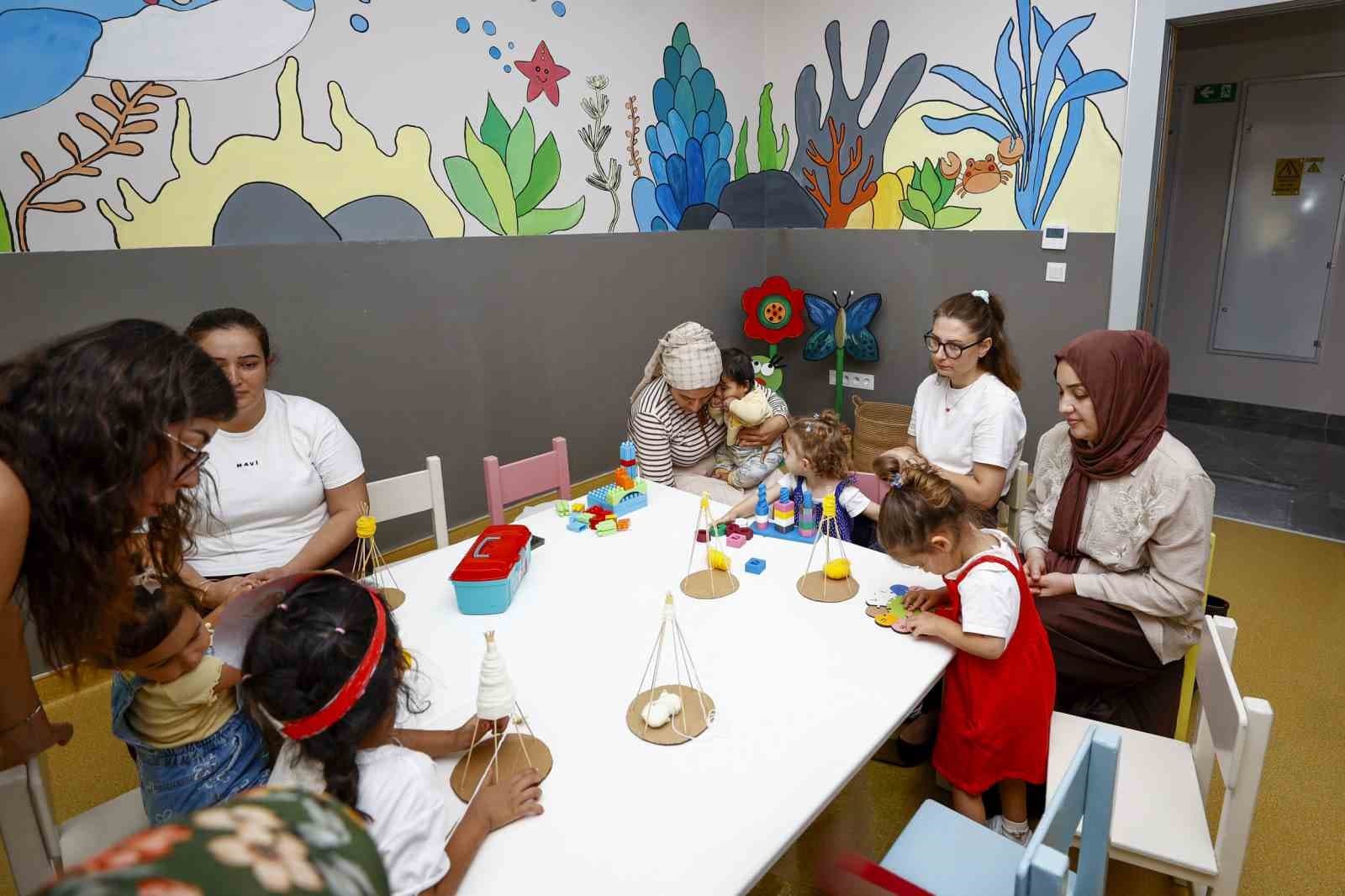 Mersin'de Oyun Atölyeleri Çocukların Bütüncül Gelişimine Destek Oluyor