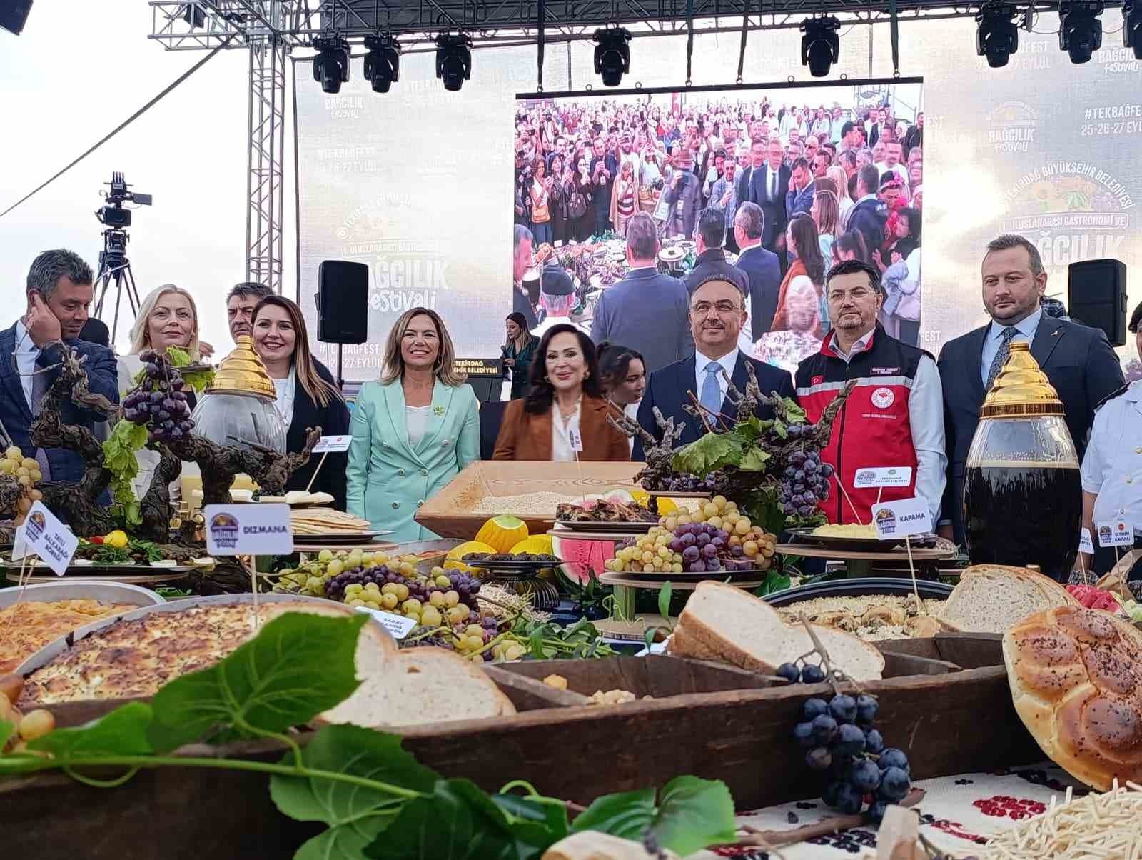 Türkan Şoray, Tekirdağ'ın Gastronomi Ziyafetinde Yer Aldı