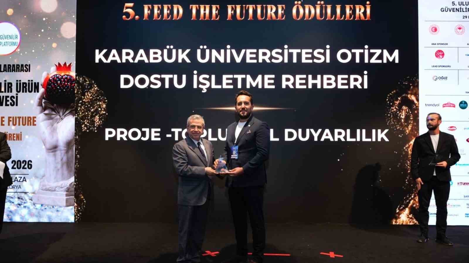 KBÜ’nün Otizm Dostu Rehberi Projesi, Feed the Future Ödülleri’nde Toplumsal Duyarlılık Ödülü Kazandı