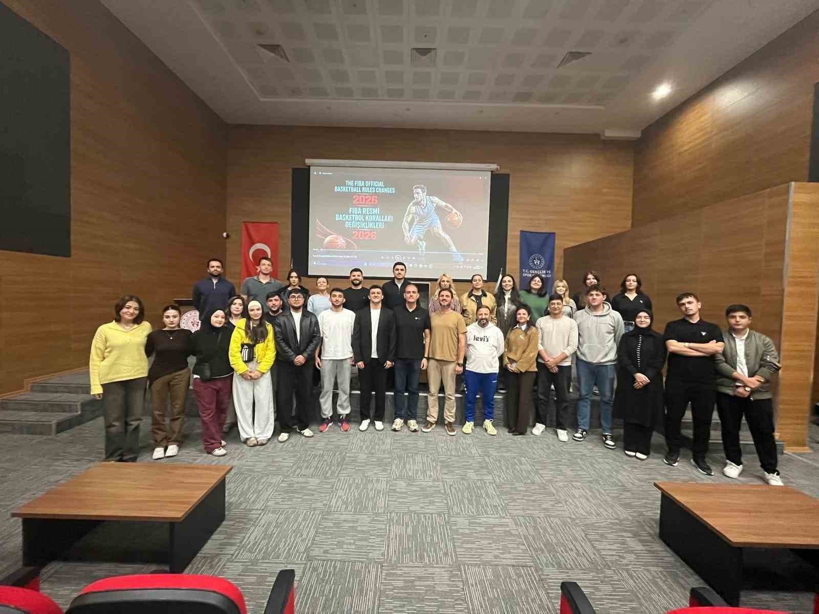 Erzurum'da Basketbol Kuralları Eğitimi Gerçekleştirildi