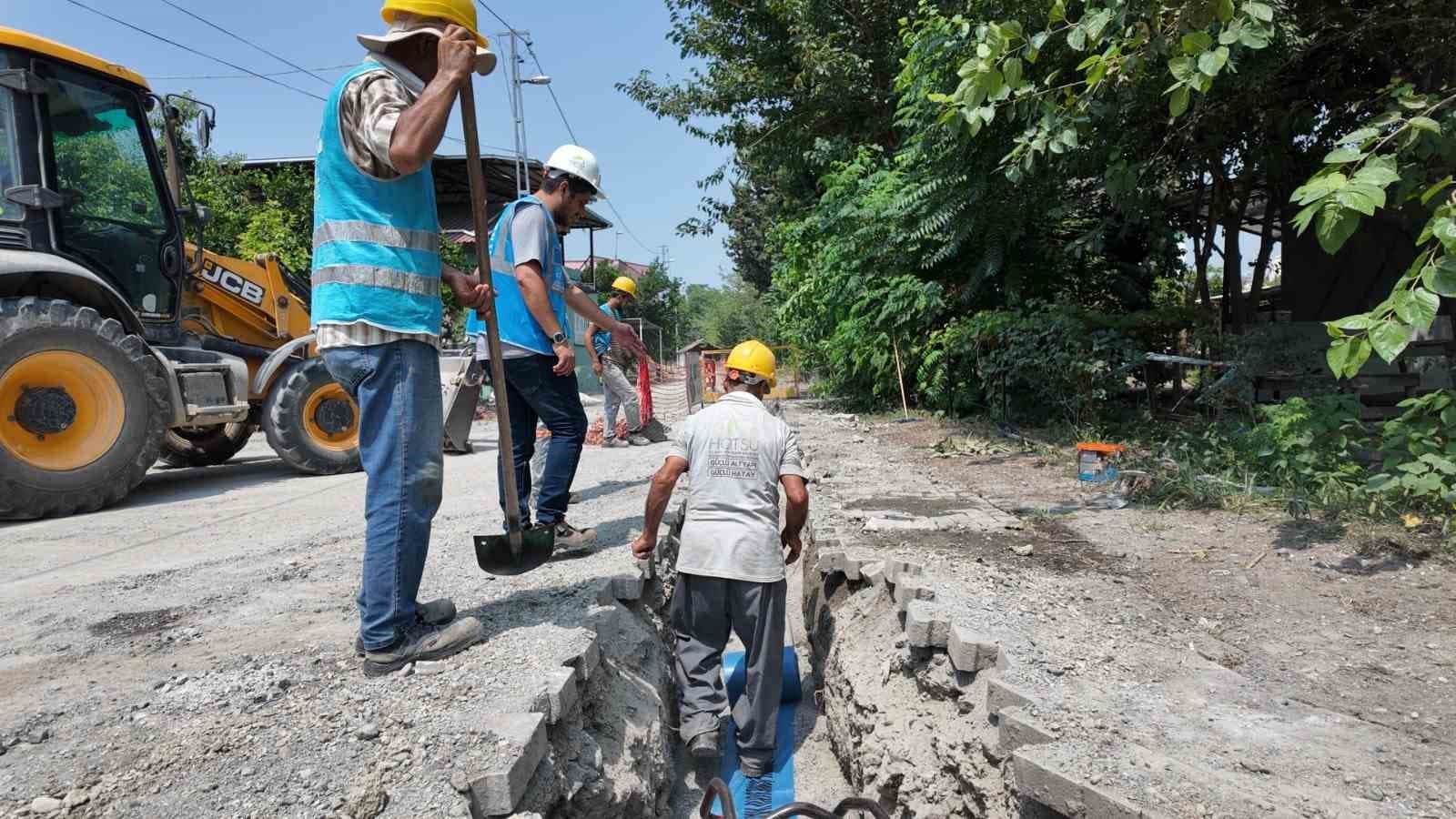 Dörtyol İçme Suyu Hattı Çalışmaları Sürer: Planlanan Metrajın Büyük Bir Kısmı Gerçekleştirildi