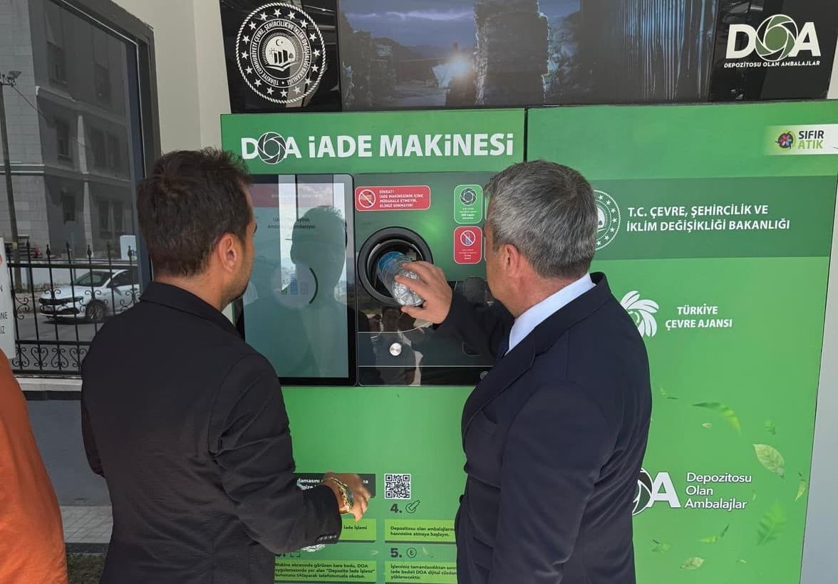 Samsun'da DOA Sistemiyle 2 Milyondan Fazla Ambalaj Geri Dönüşüme Katıldı