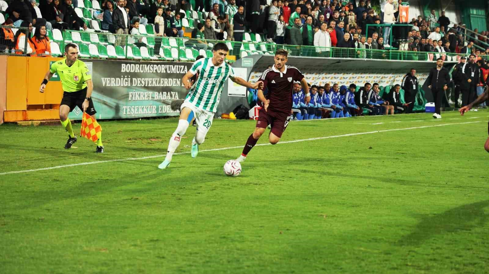 Trendyol 1. Lig: Bodrum FK: 2 - Bandırmaspor: 1