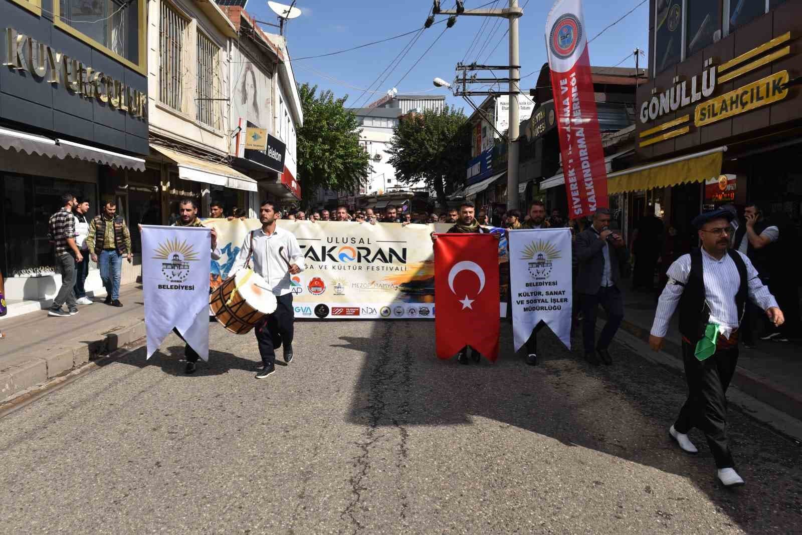 Takoran Festivali Kortej Yürüyüşü İle Başladı