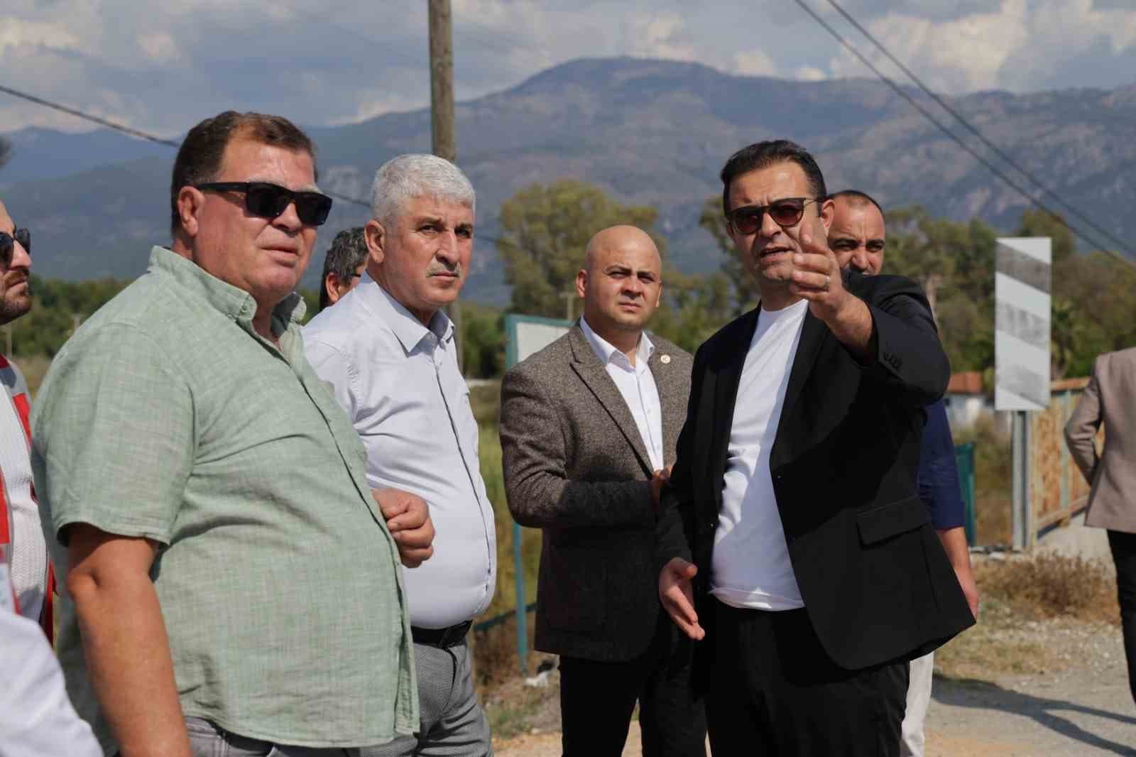 Muğla Büyükşehir Belediyesi, Köyceğiz'e Milyonluk Yatırım Programını Yerinde İnceledi