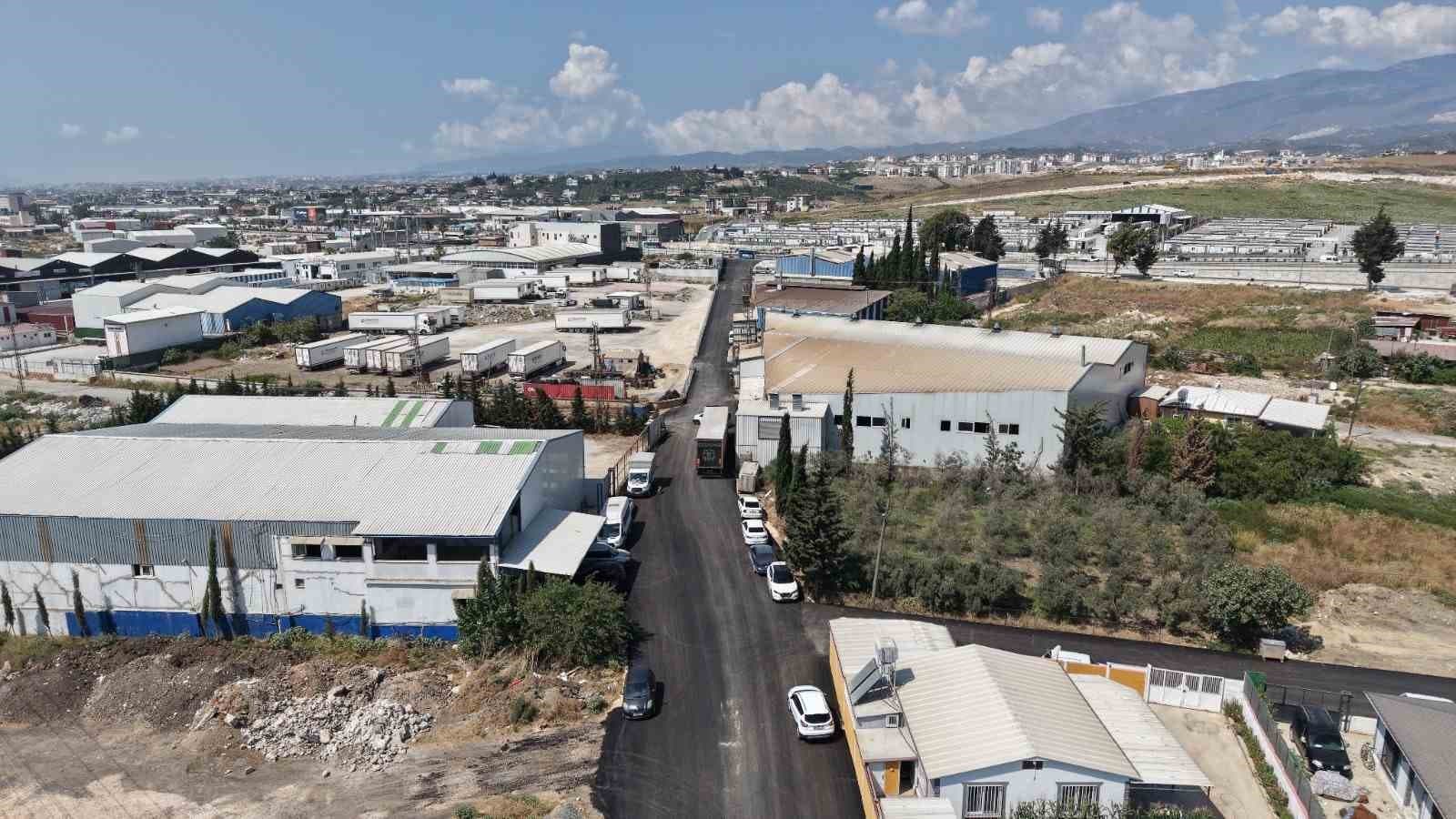 HBB, Antakya Güzelburç Mahallesi'nde Ulaşım Altyapısını Güçlendiriyor