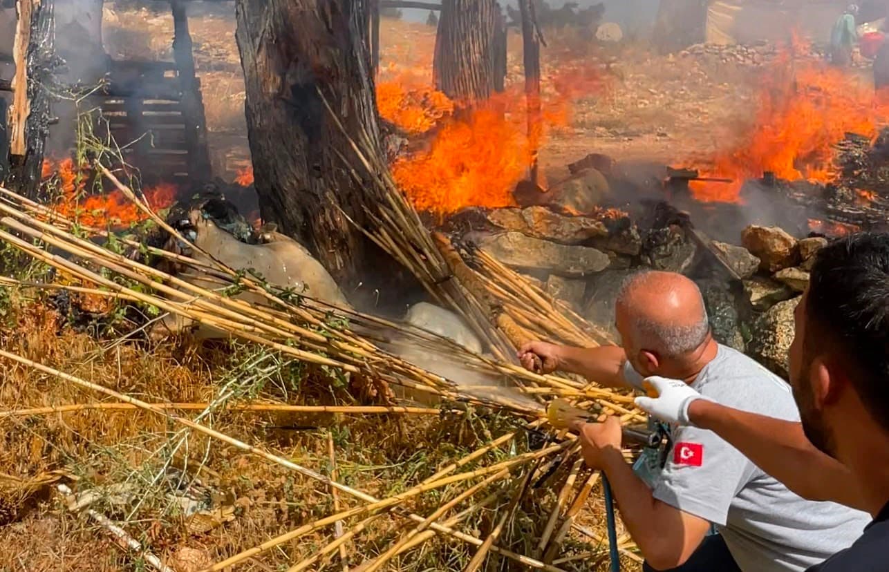 Mersin Sera Yangınına Hızlı Müdahale Eden Belediye Personeli Onurlandırıldı