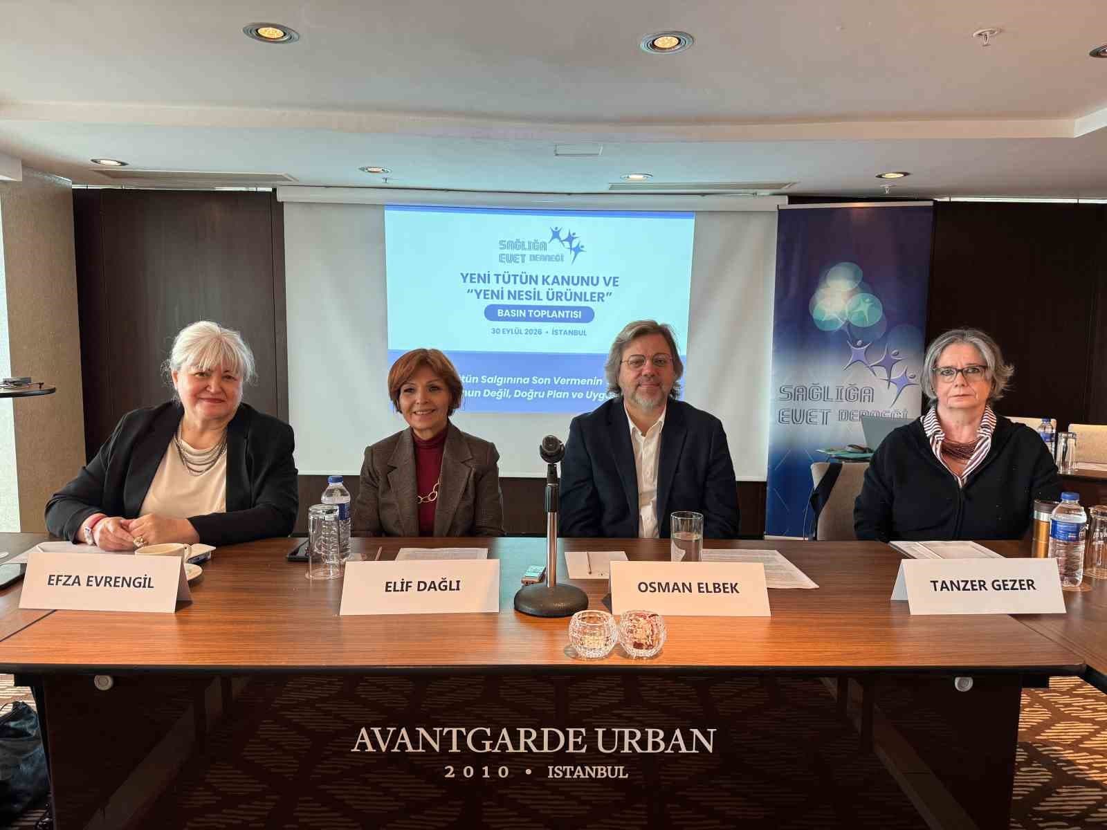 Sağlığa Evet Derneği'nden Tütün Düzenlemesi Çağrısı: Mevcut Yasaların Uygulanması Gerekiyor